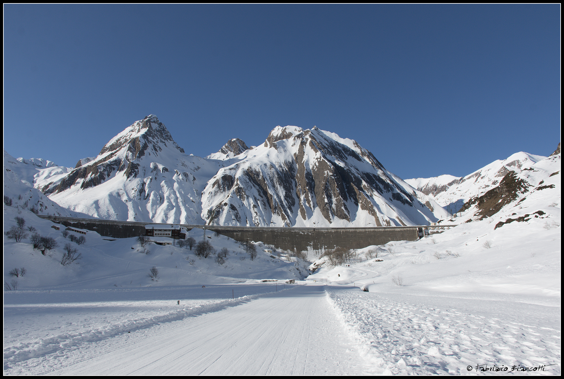 Towards the Morasco Dam