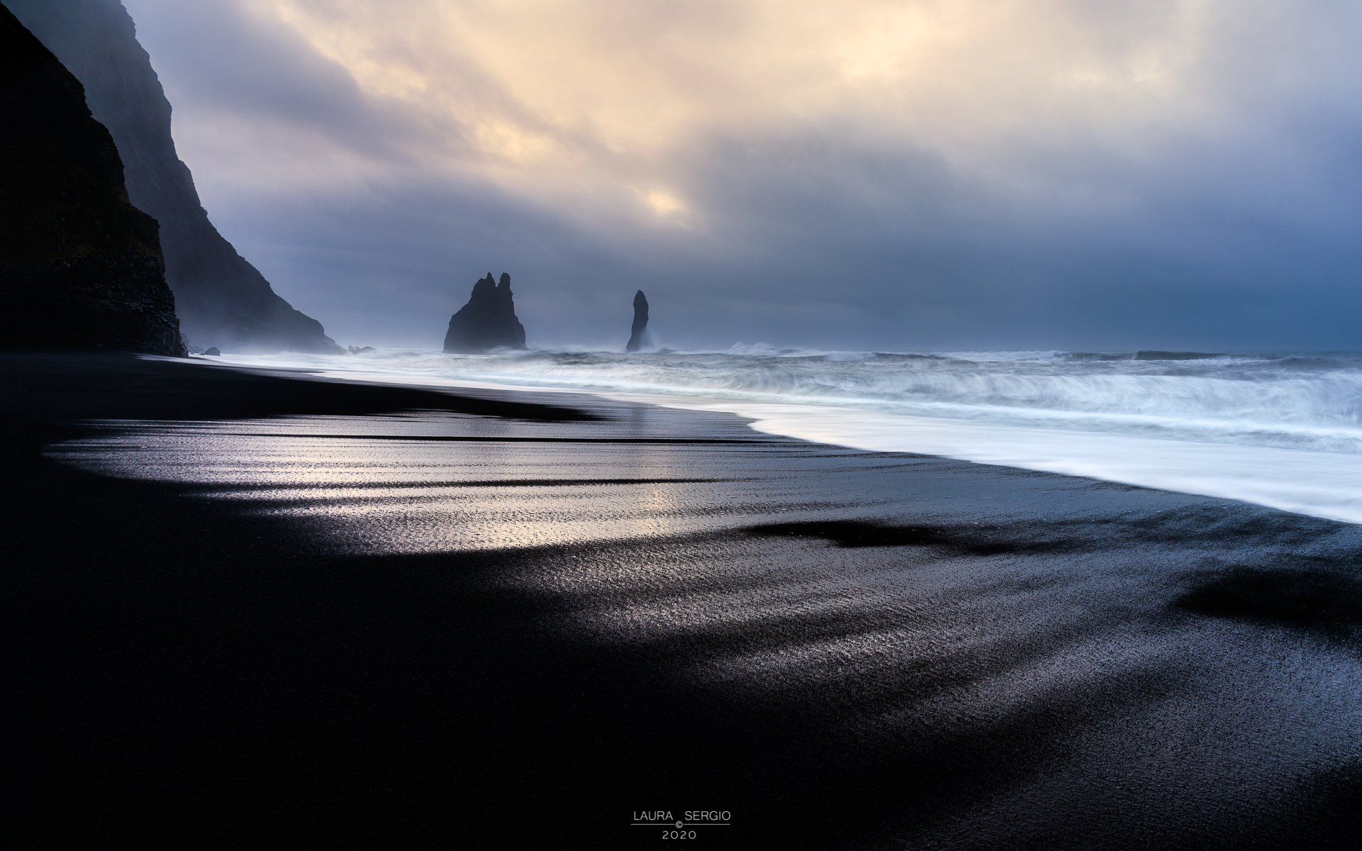 Black sand