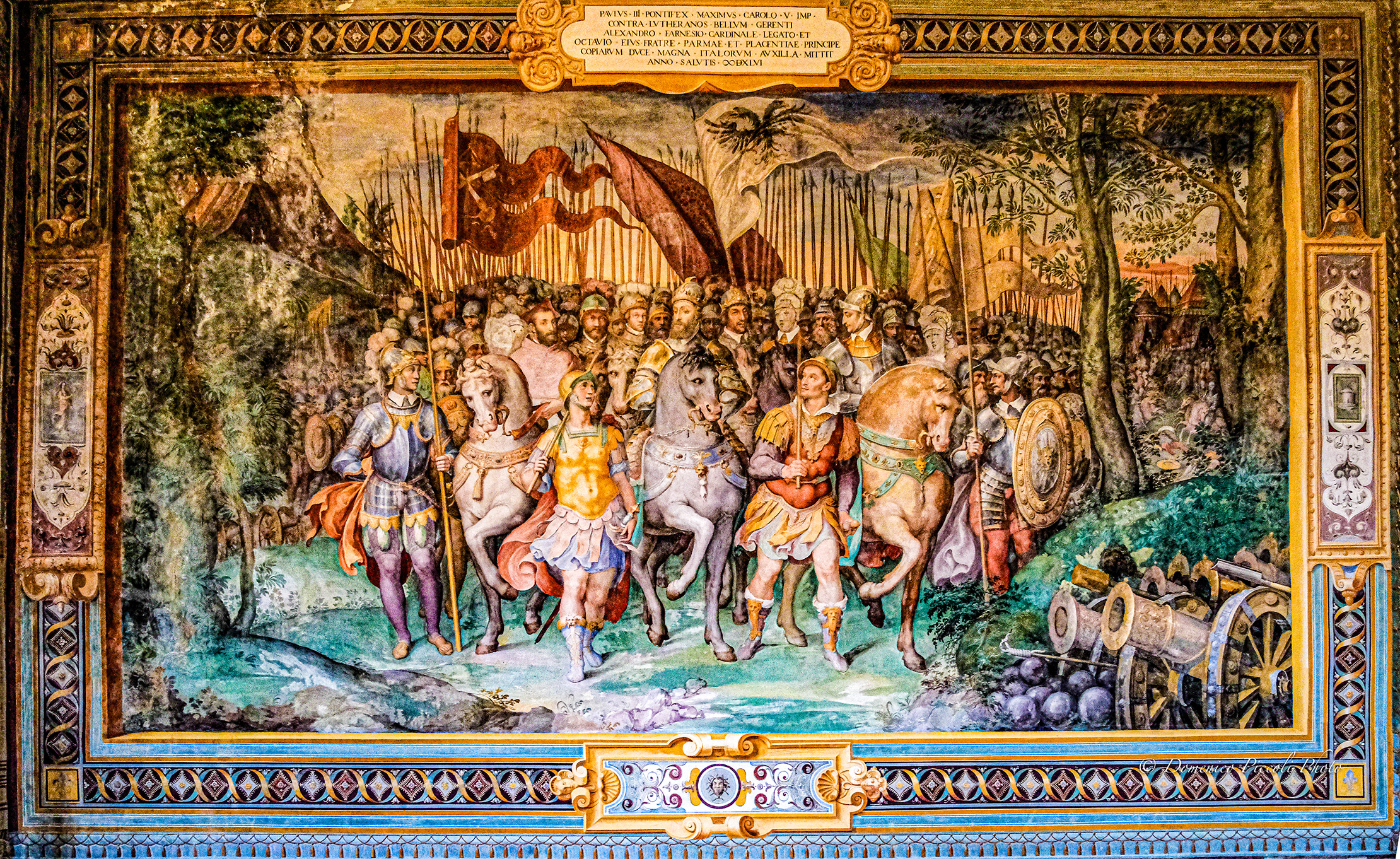 particolare affresco