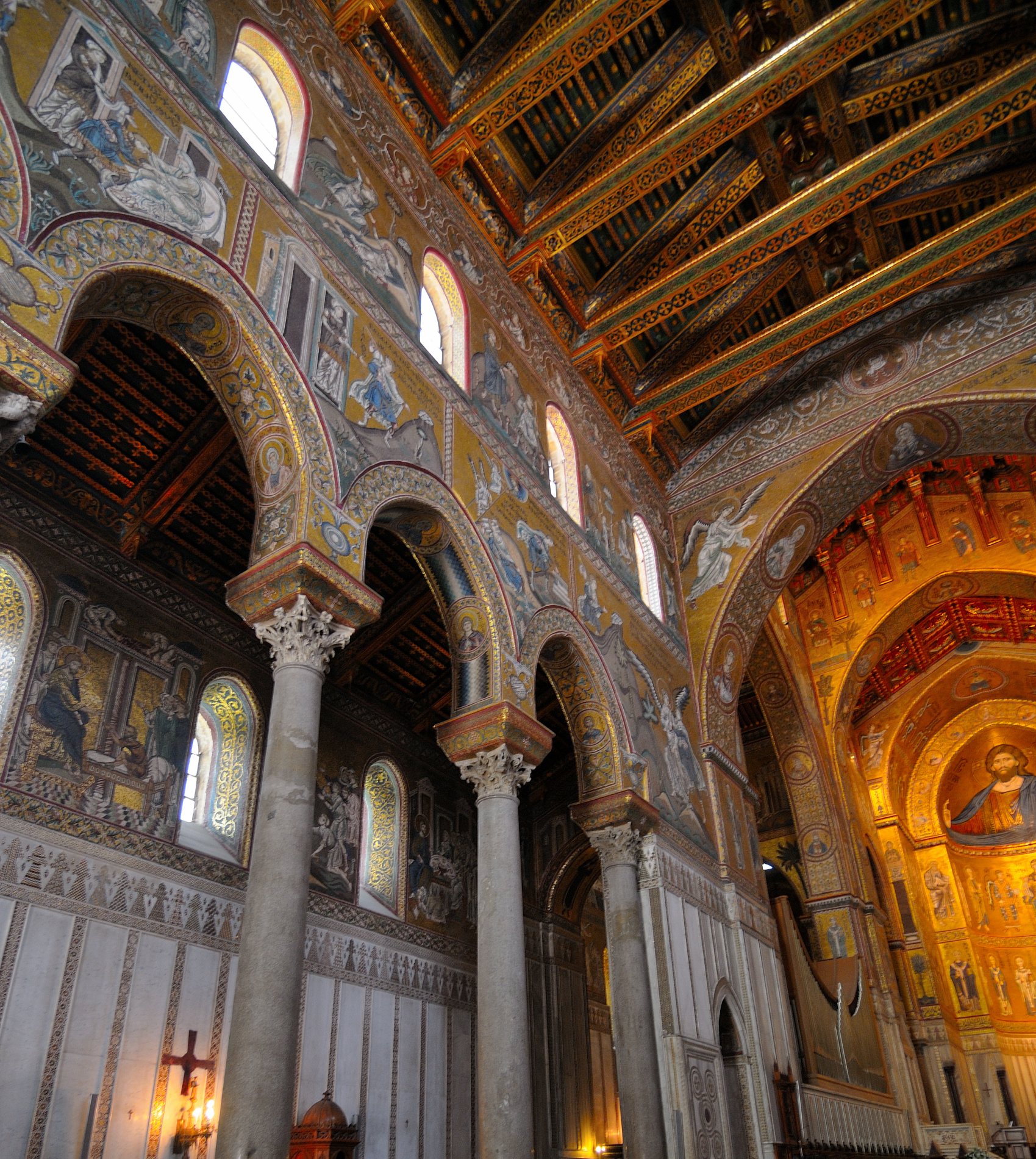 Monreal Cathedral. Details