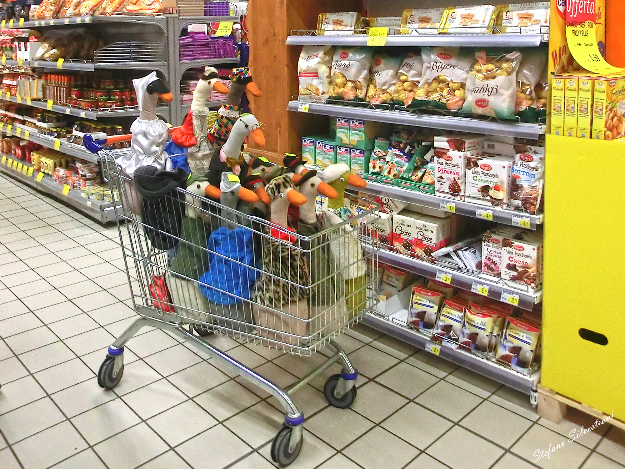 What are we missing today? The company...