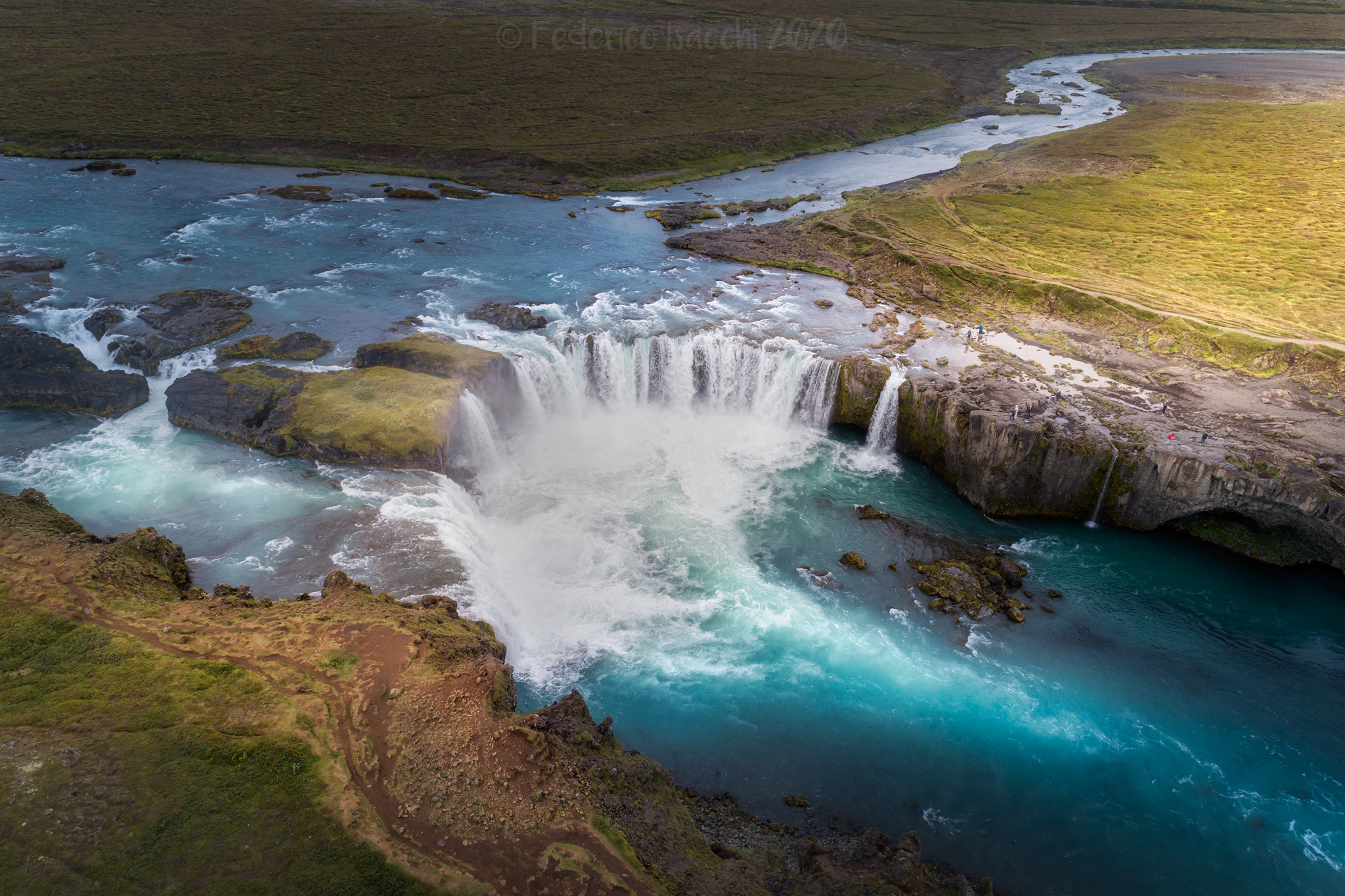 Aerial Goðafoss