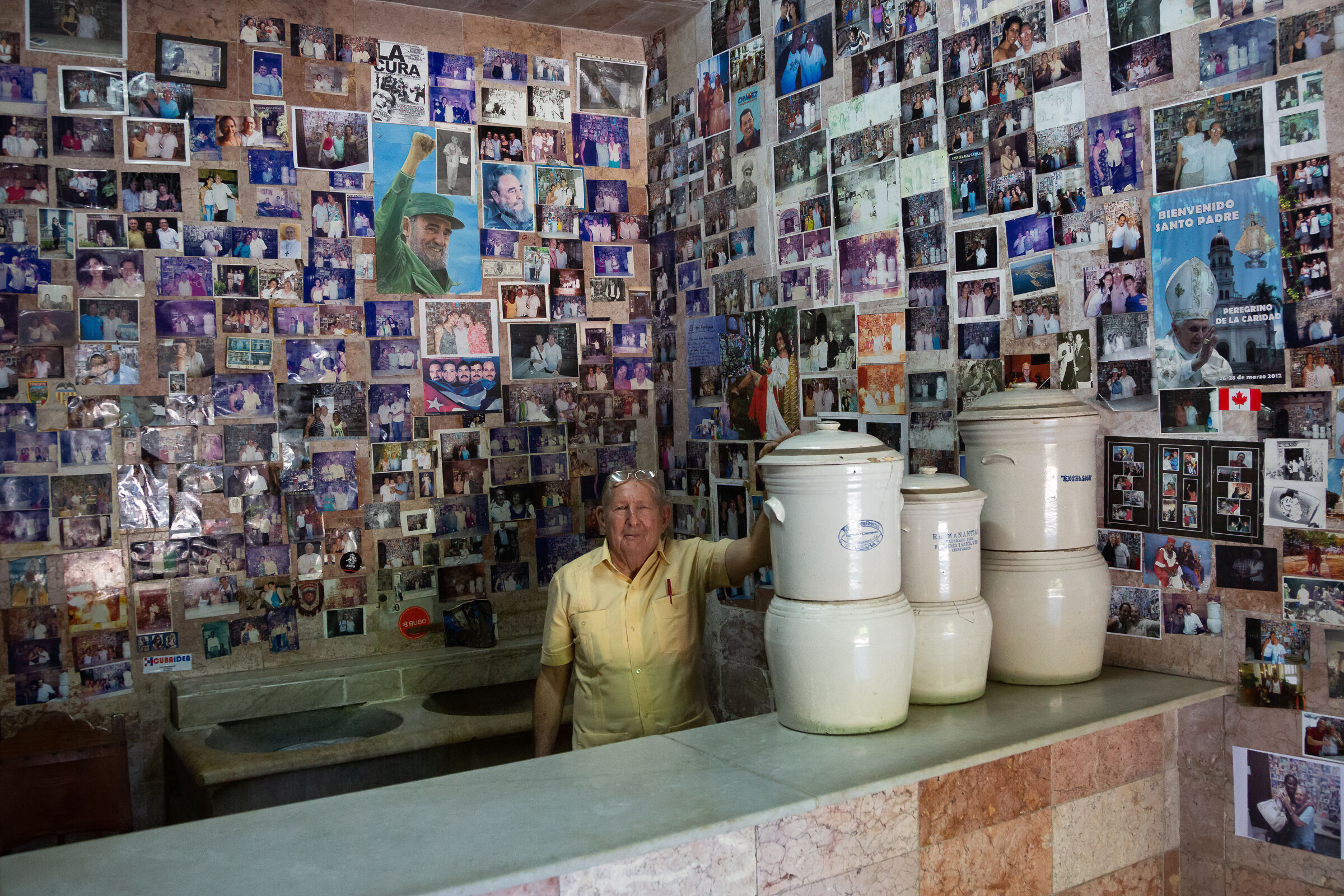 The Havana water vendor