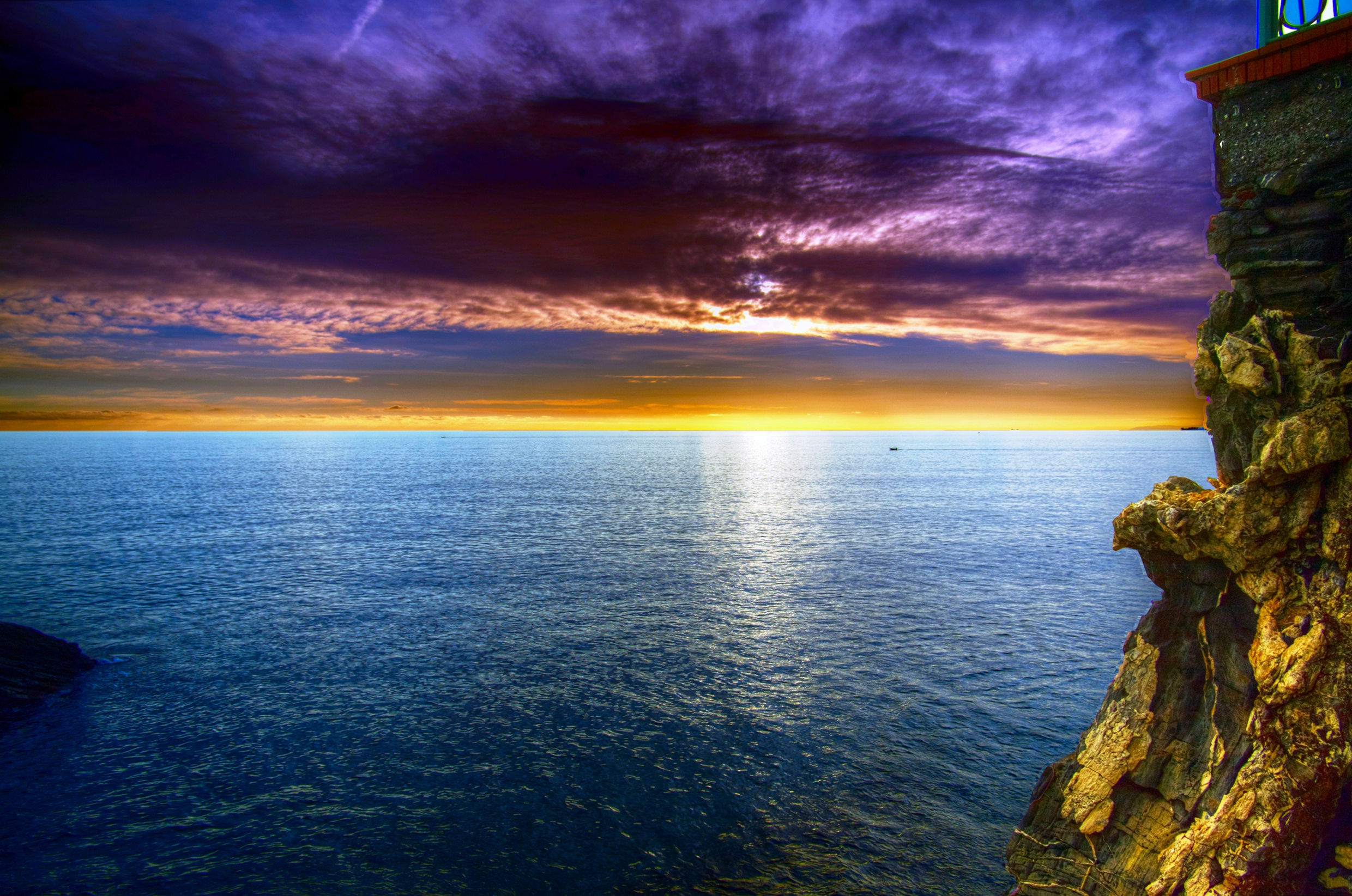 sunset genova nerves