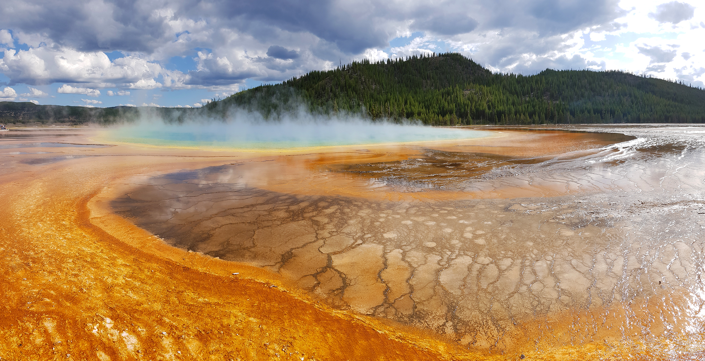 Grand Prismatic Spring, punti di vista