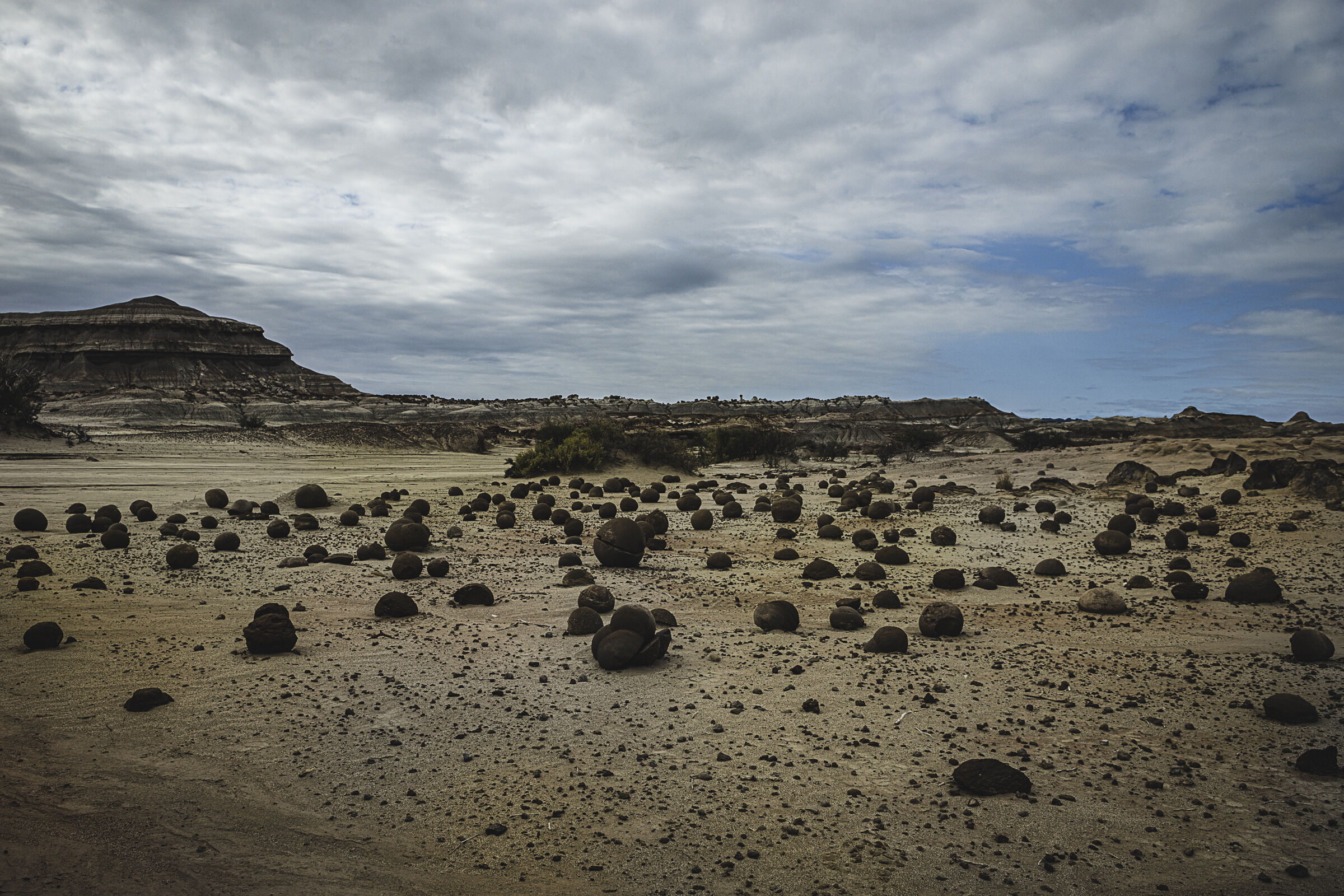 La cancha de bochas (il campo di bocce)