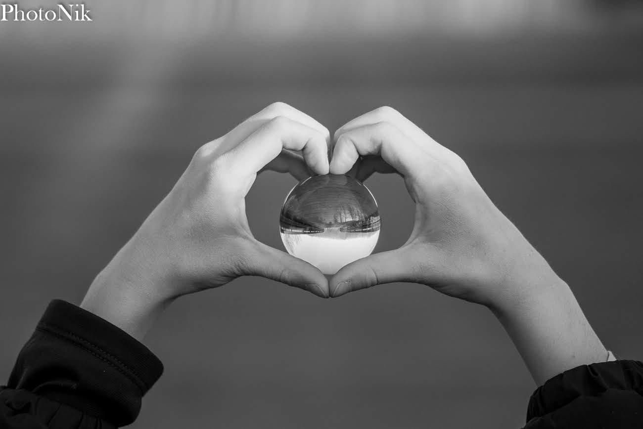 The bridge in one hand