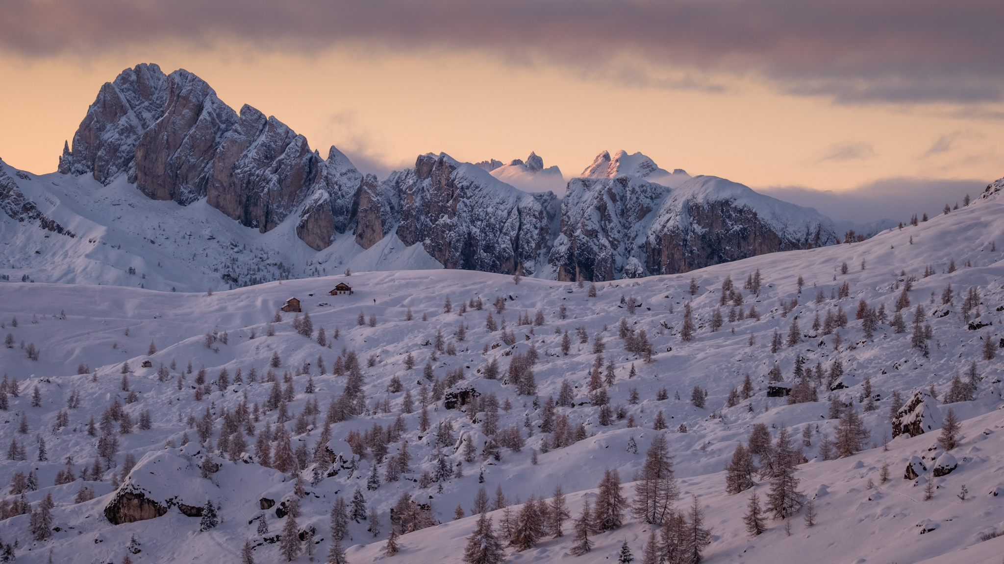 Tramonto sul Settsass