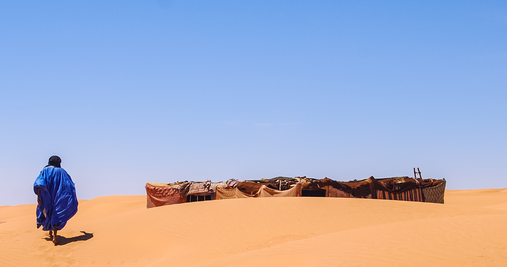 Al rientro dal deserto presso M'Hamid