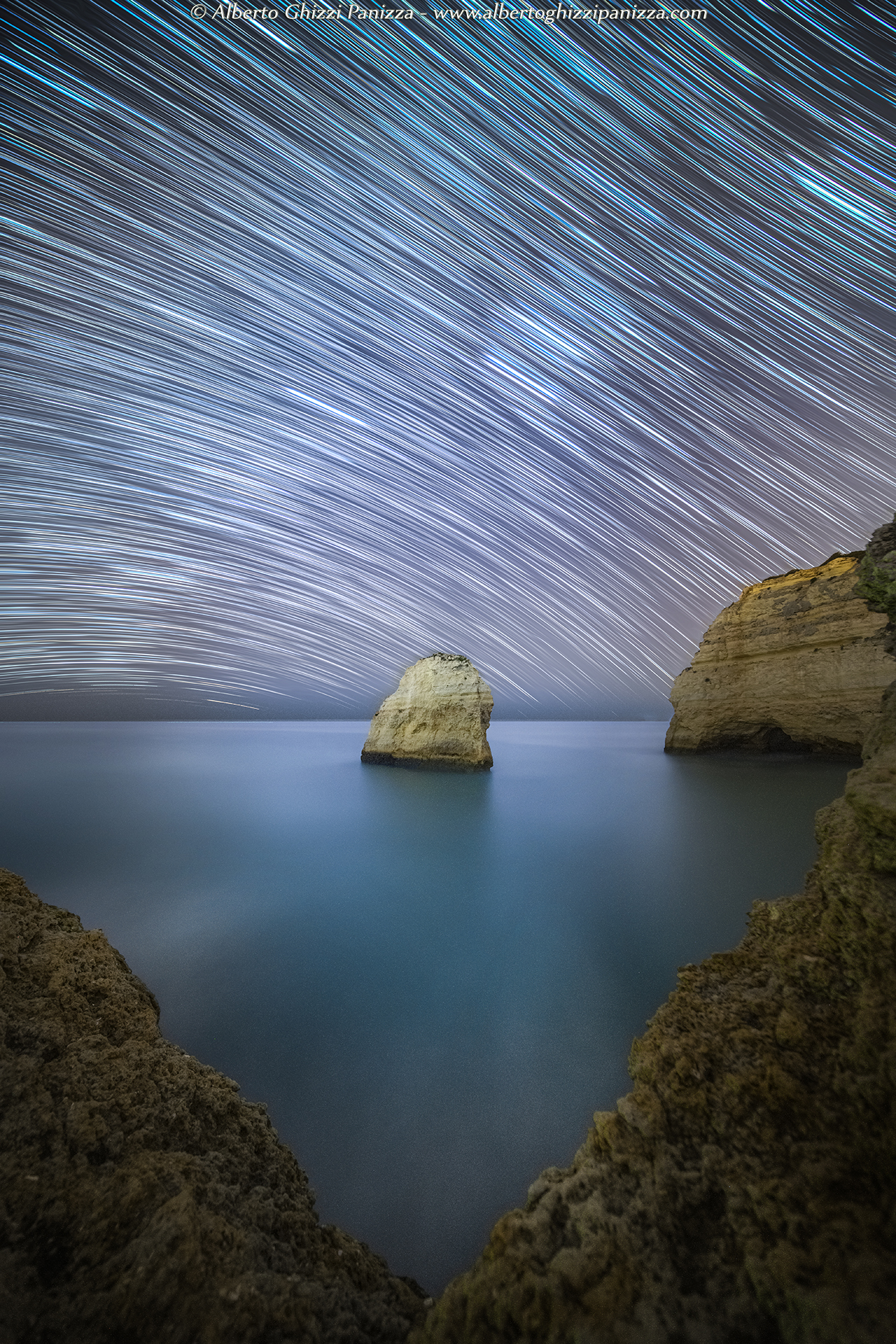 Una notte sulla scogliera