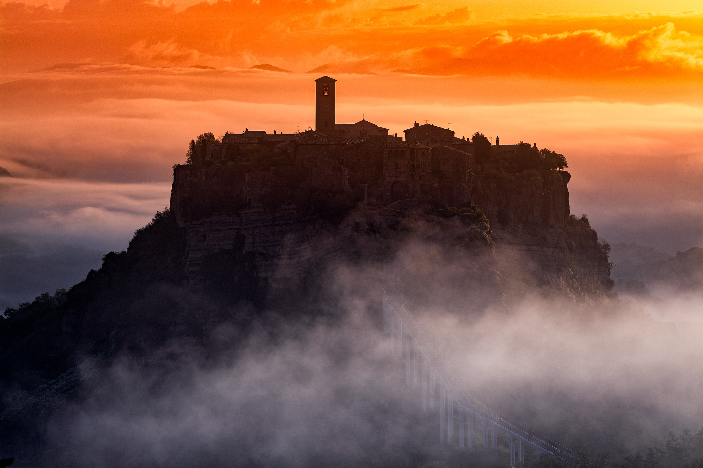 Risveglio nei calanchi