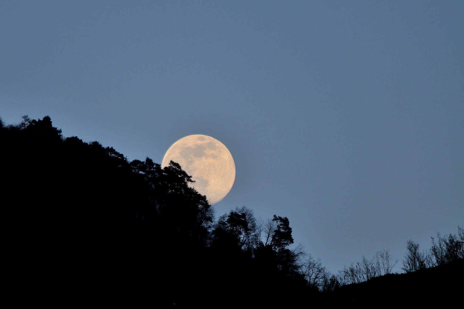 ....a momenti perdevo l'attimo della superluna...