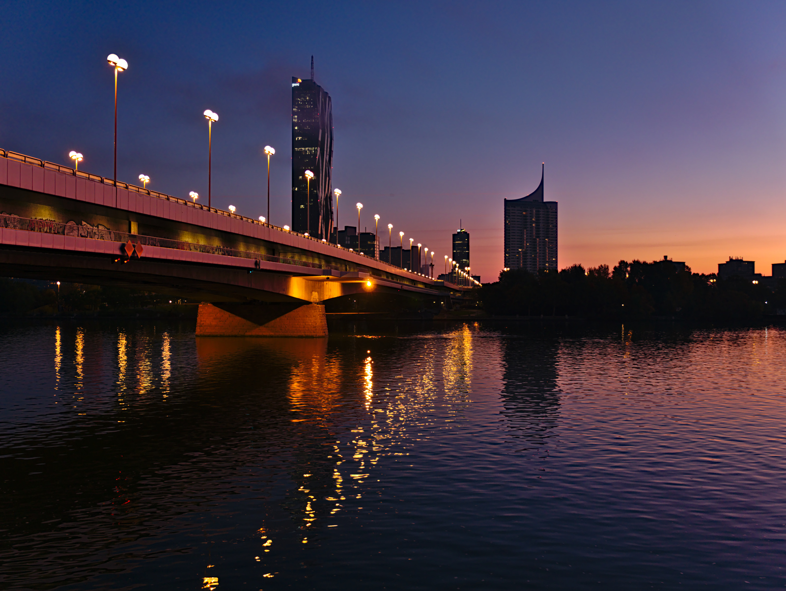 SUNRISE ON THE BLUE DANUBE