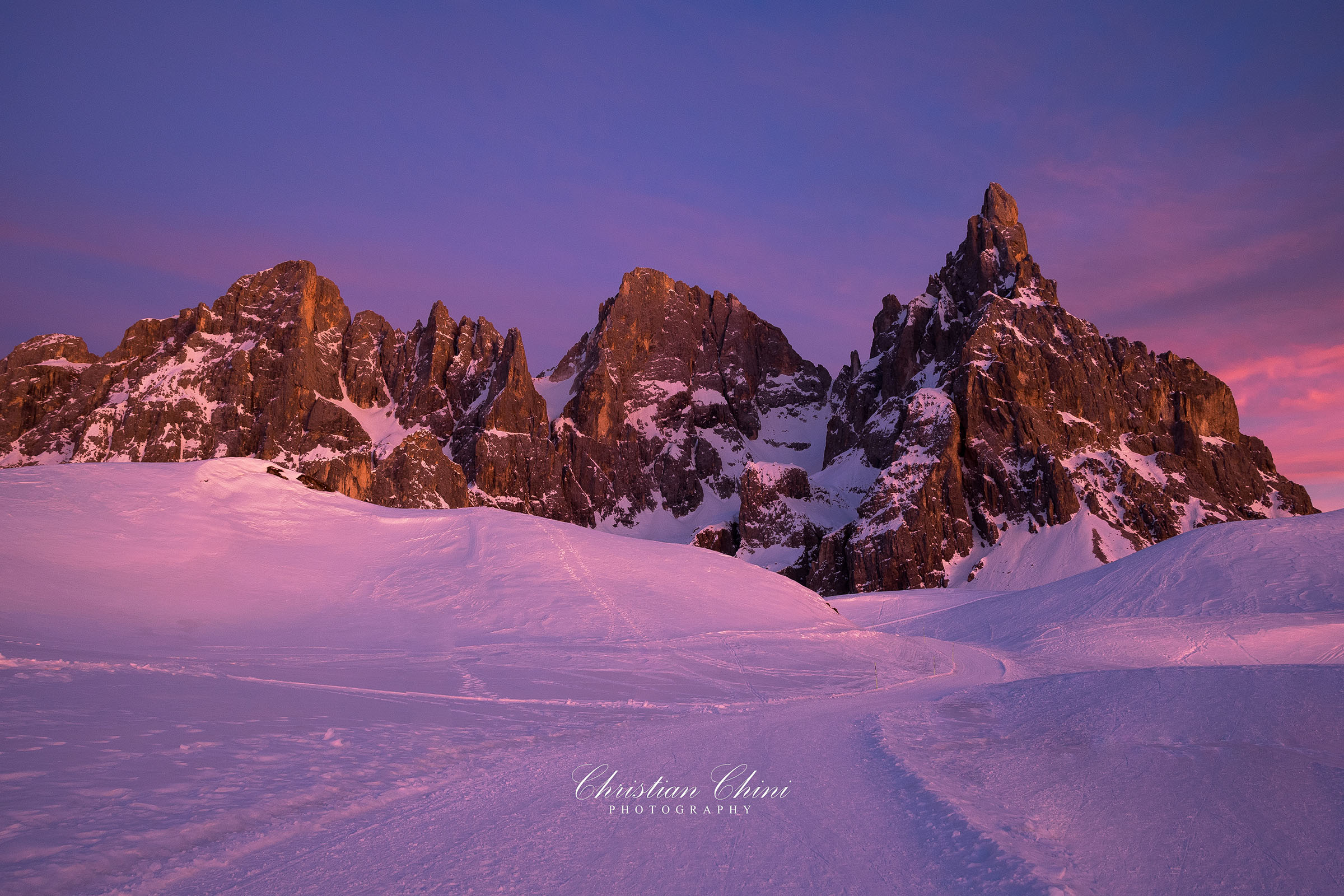 Twilight at Rolle Pass