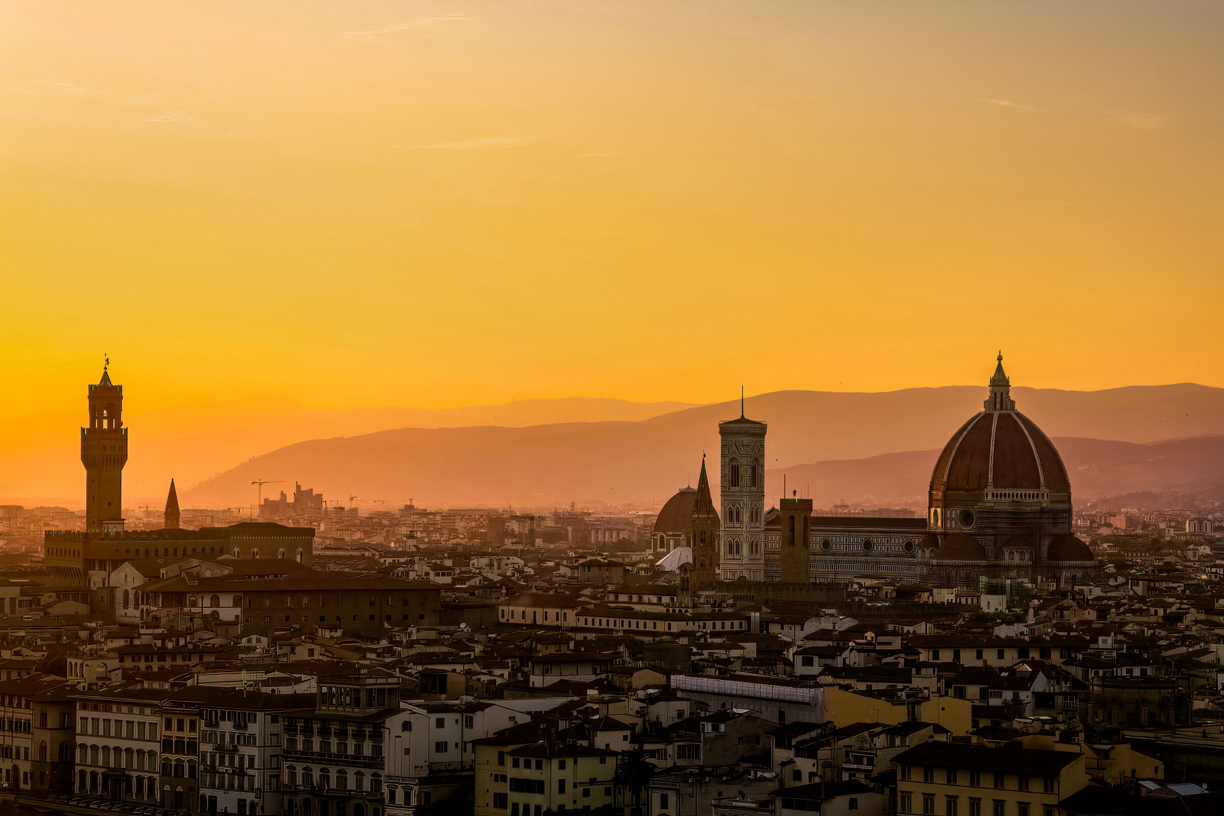 la luce di Firenze