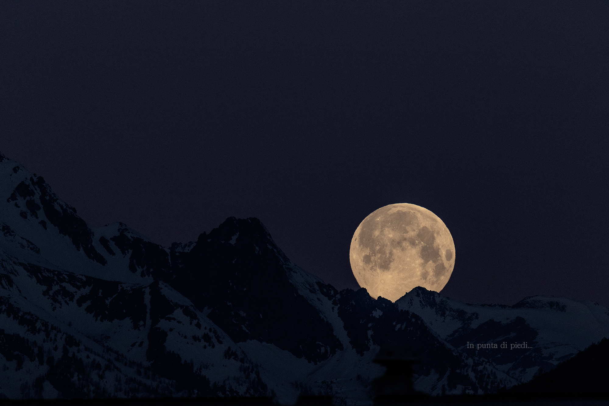 La mia super Luna del 08 Aprile 2020