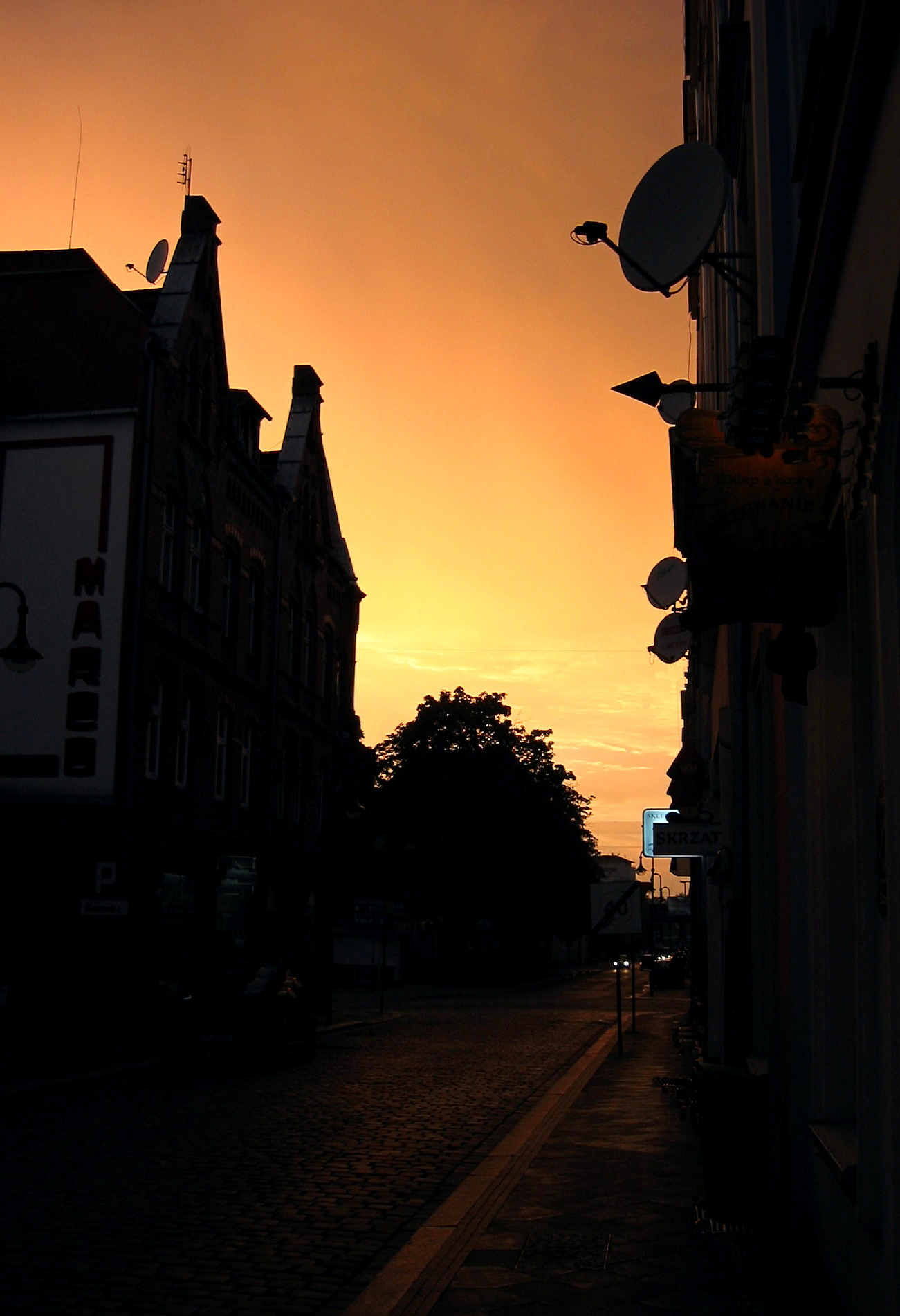 Twilight in the city