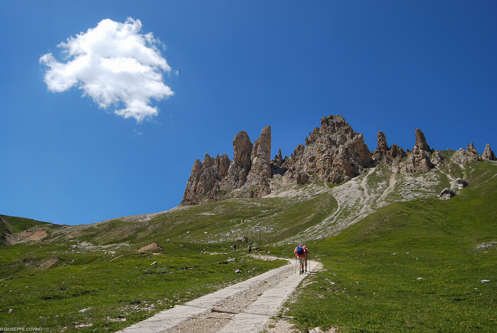 Climbing to the Teeth of Terrarossa