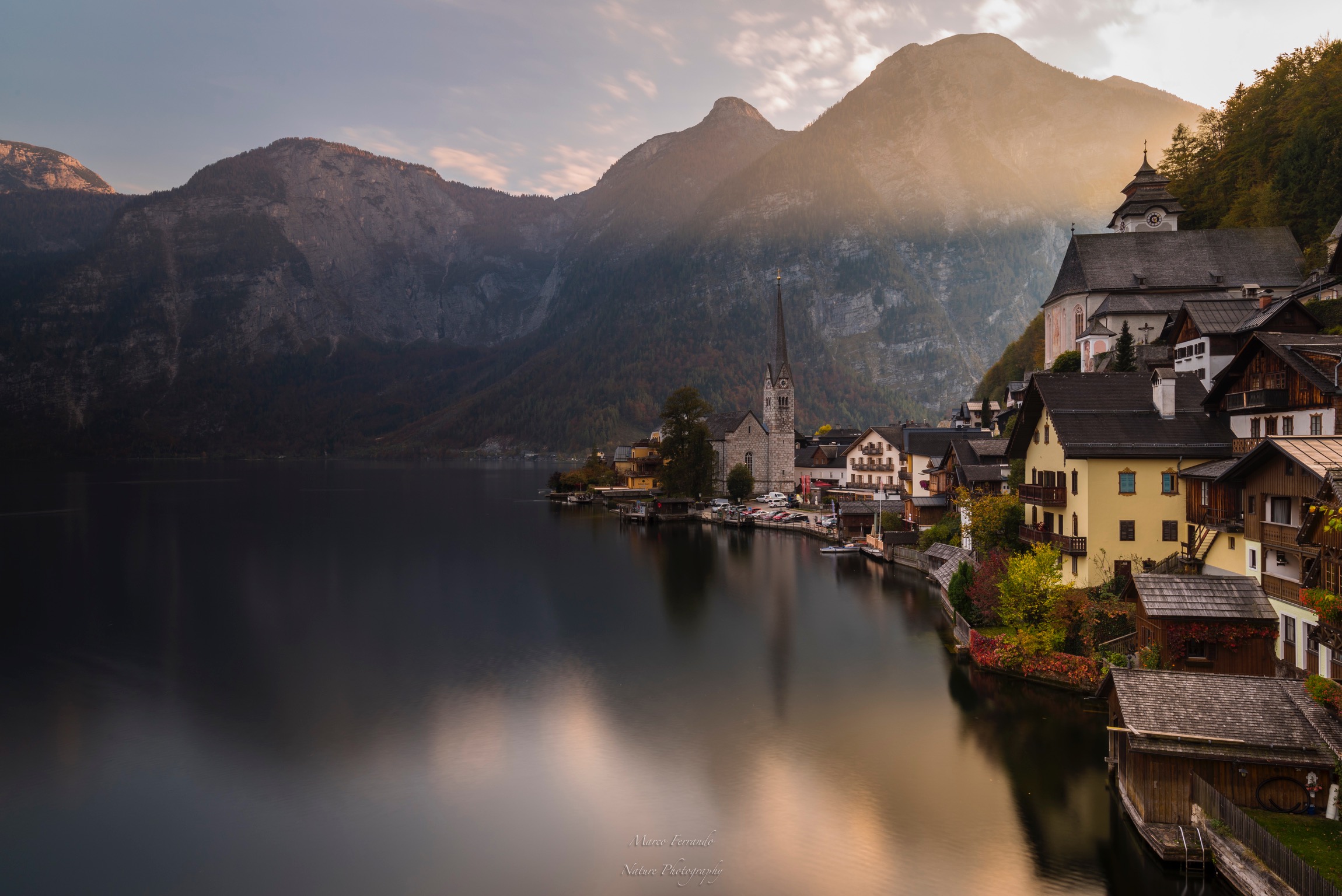 Ultime luci su Hallstatt