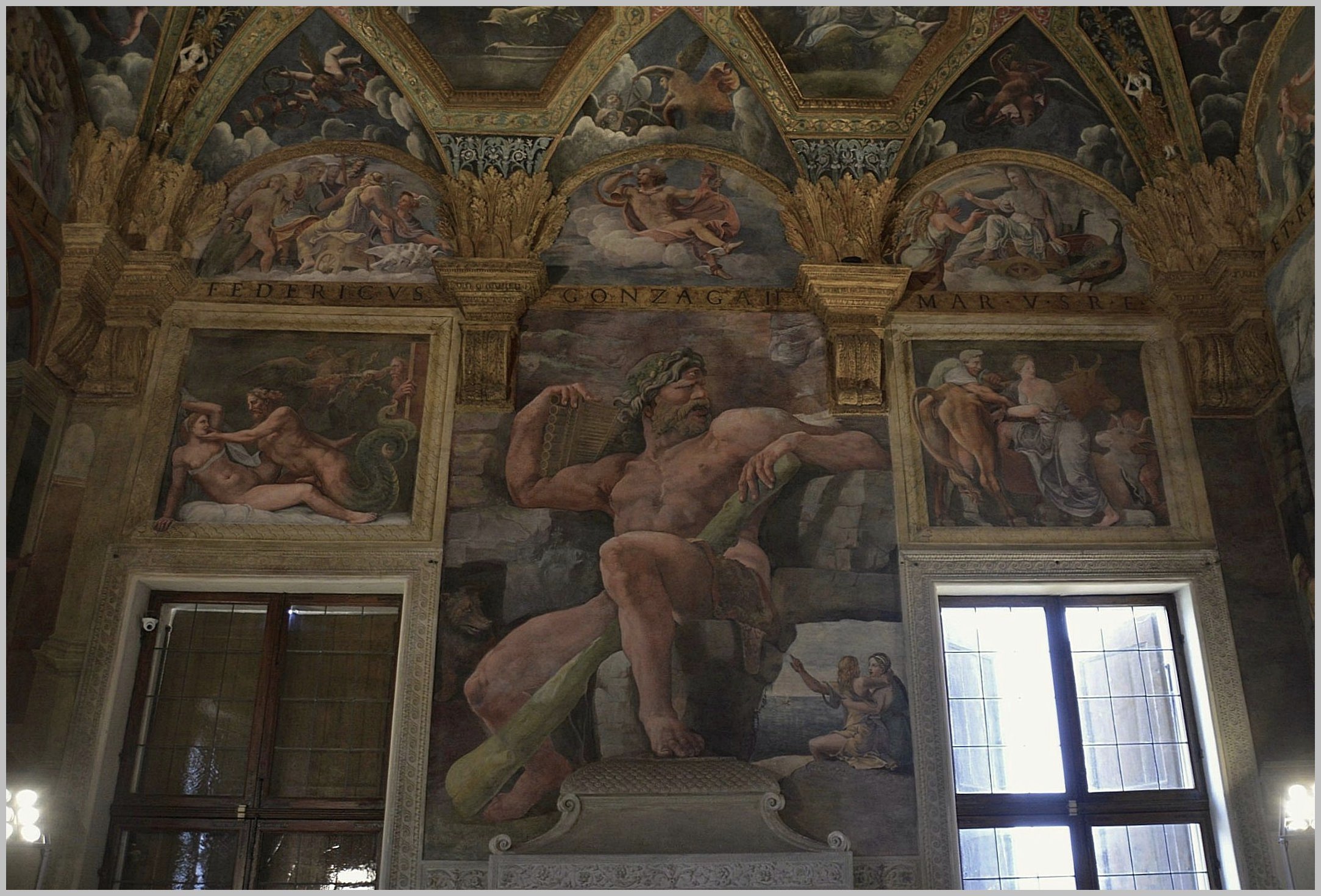 Palazzo Te Mantova: la camera di Psiche