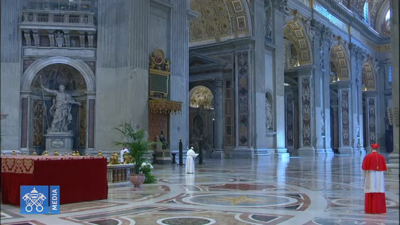 The homily at the time of the virus