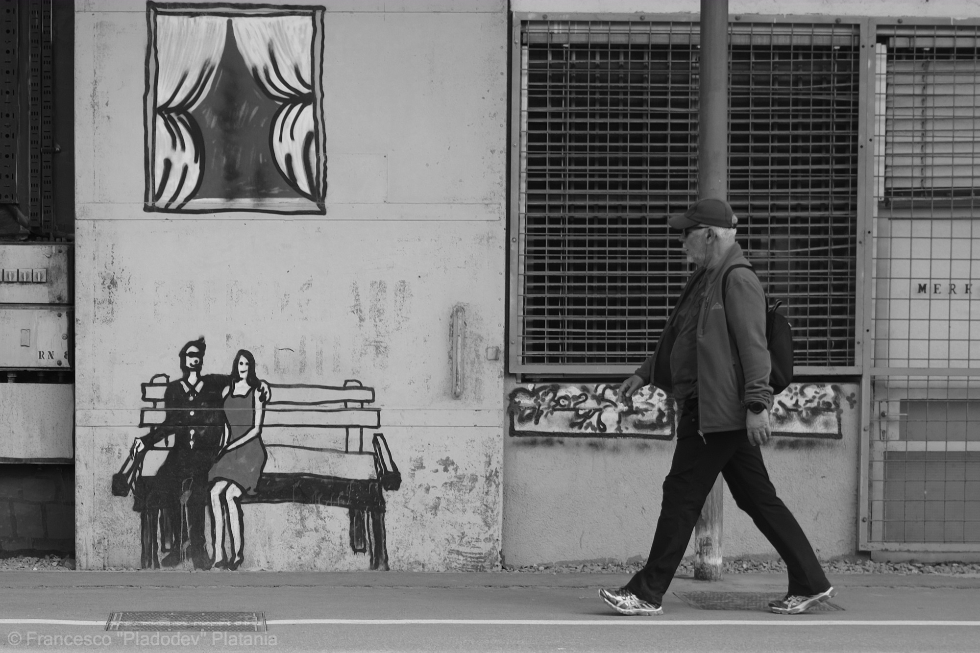 When we could still use them... benches