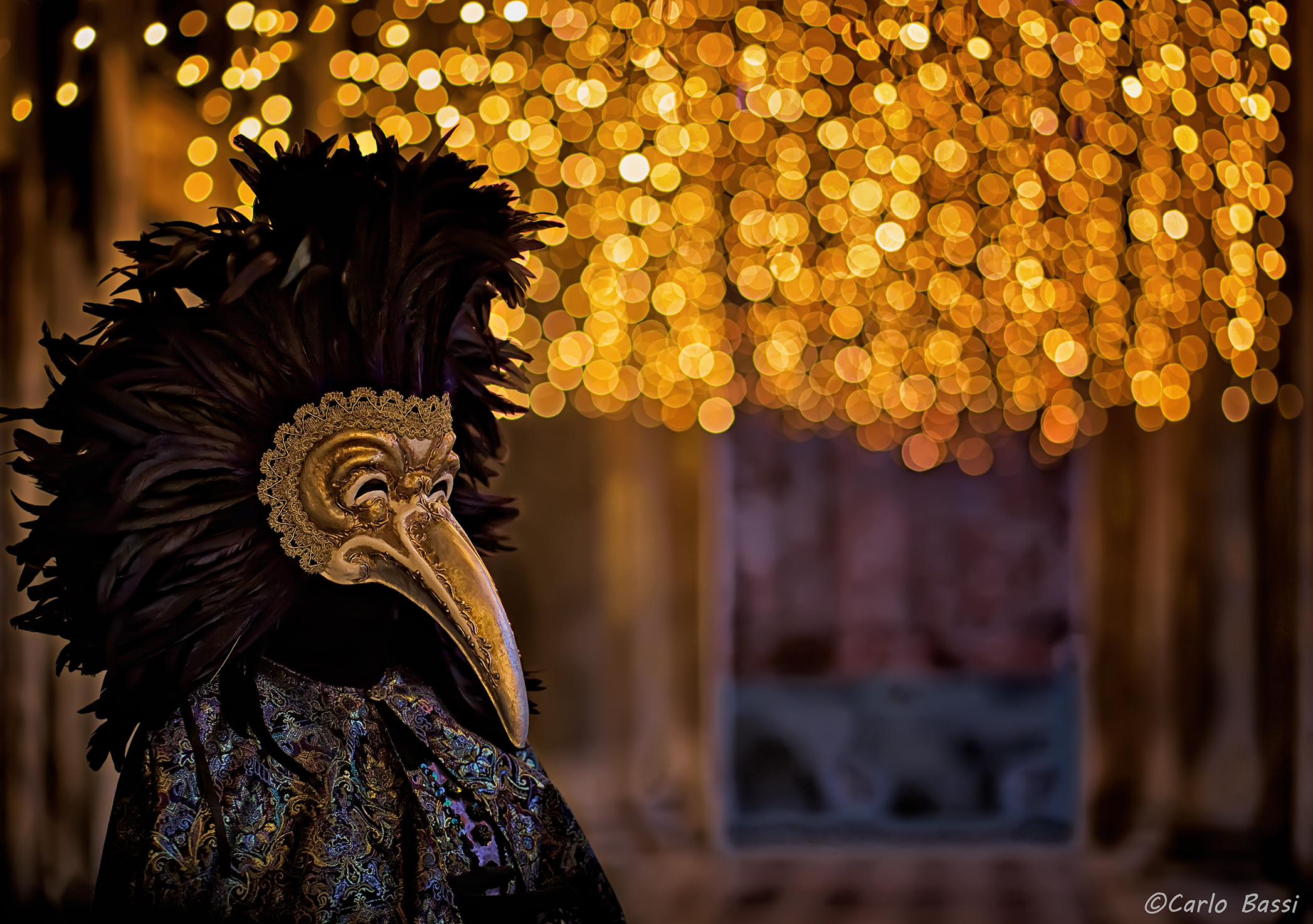 Carnival 2020, under the arcades of St. Mark's Square