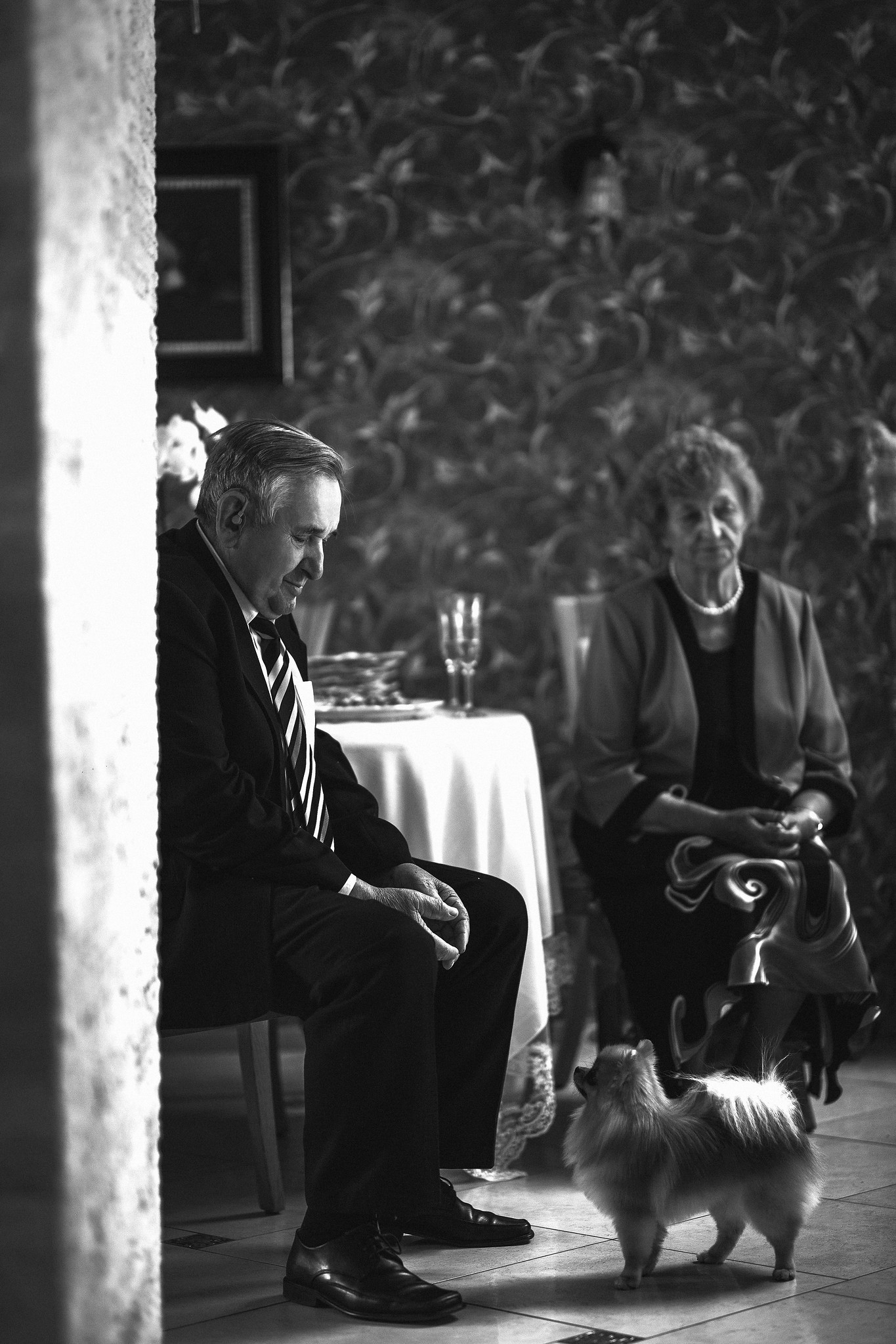 Nonni / giorno del matrimonio