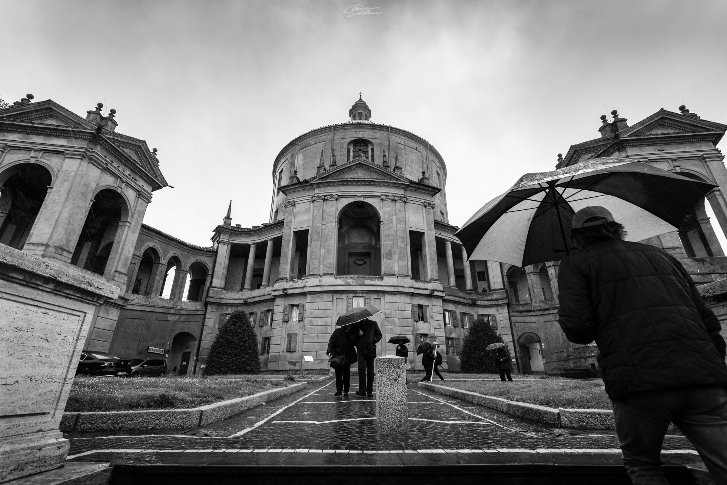acquazzone a San Luca