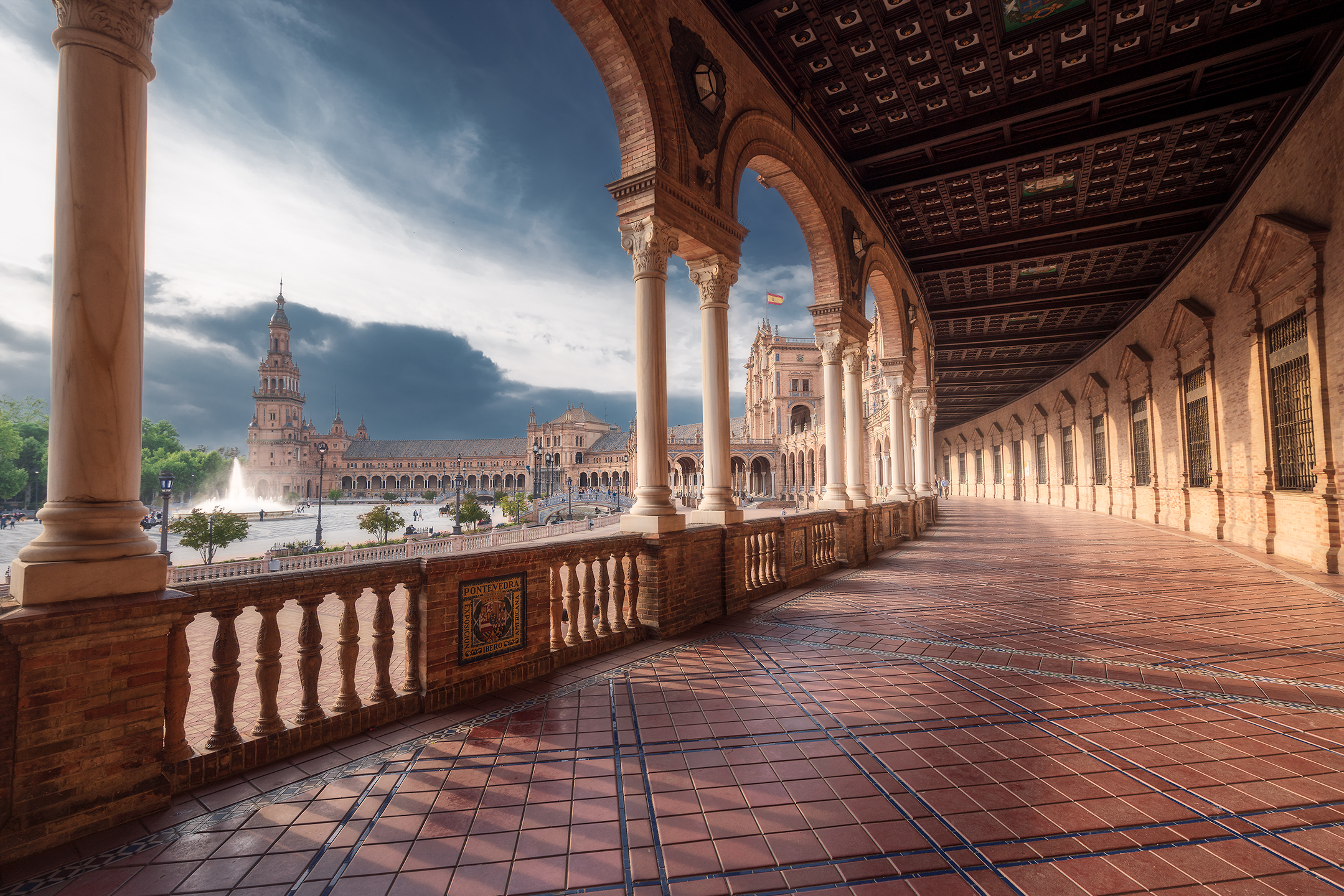 Seville, Plaza de Espana