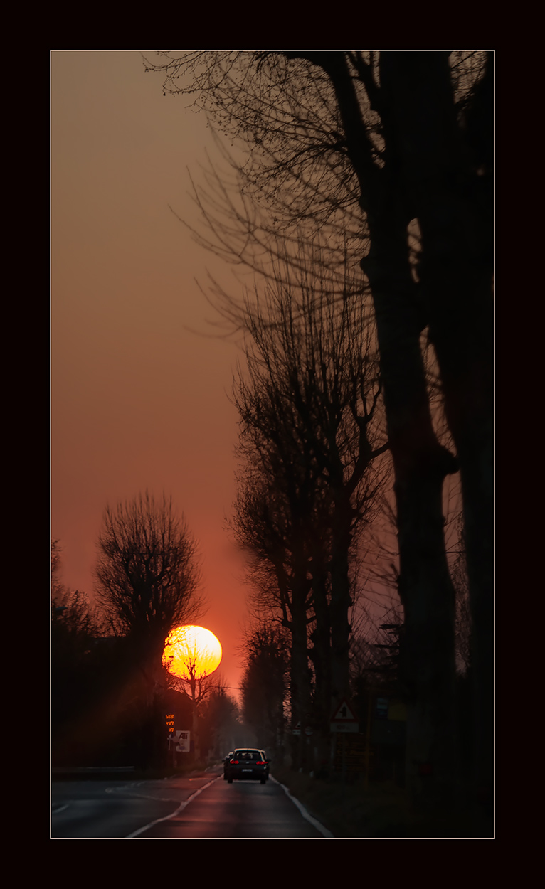 ... such a sunset...