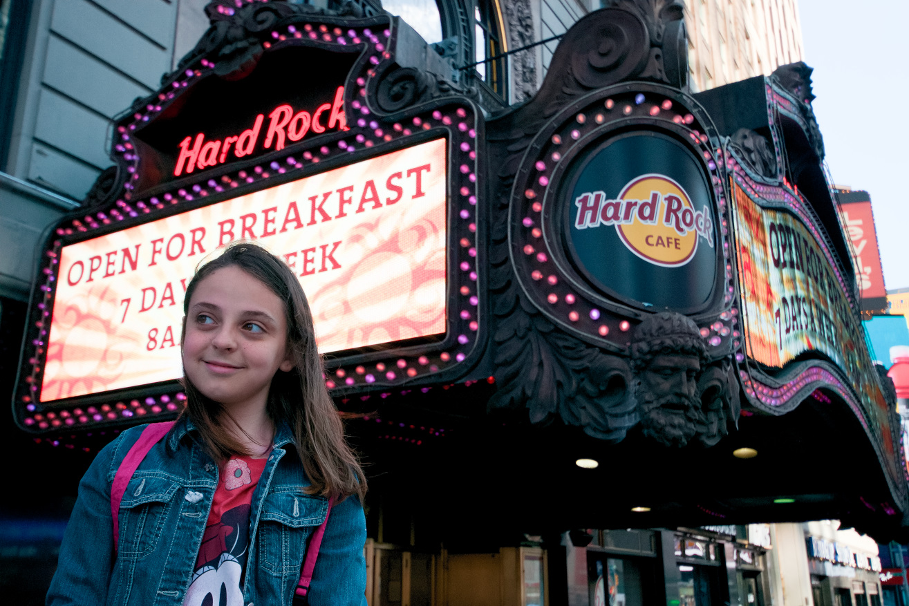 Eleanor and Hard Rock Cafe