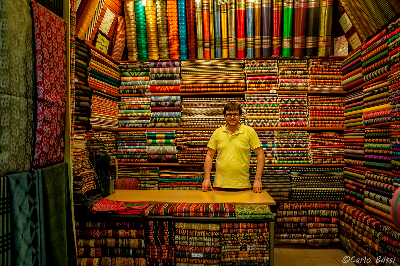 Istanbul, the (very odinated) cloth merchant