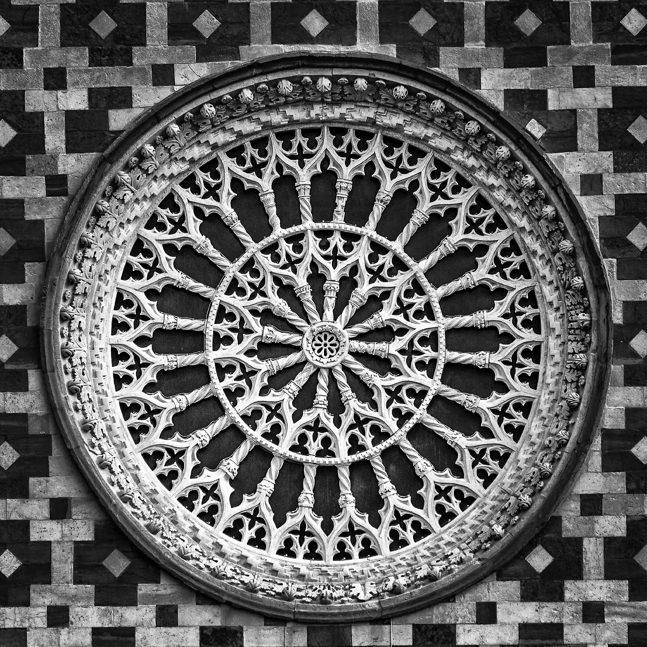 Rosone di Collemaggio a L'Aquila