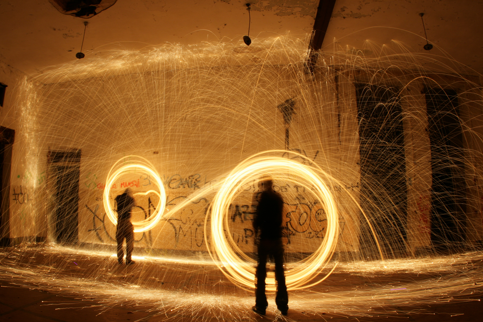 Steel whool photograpy