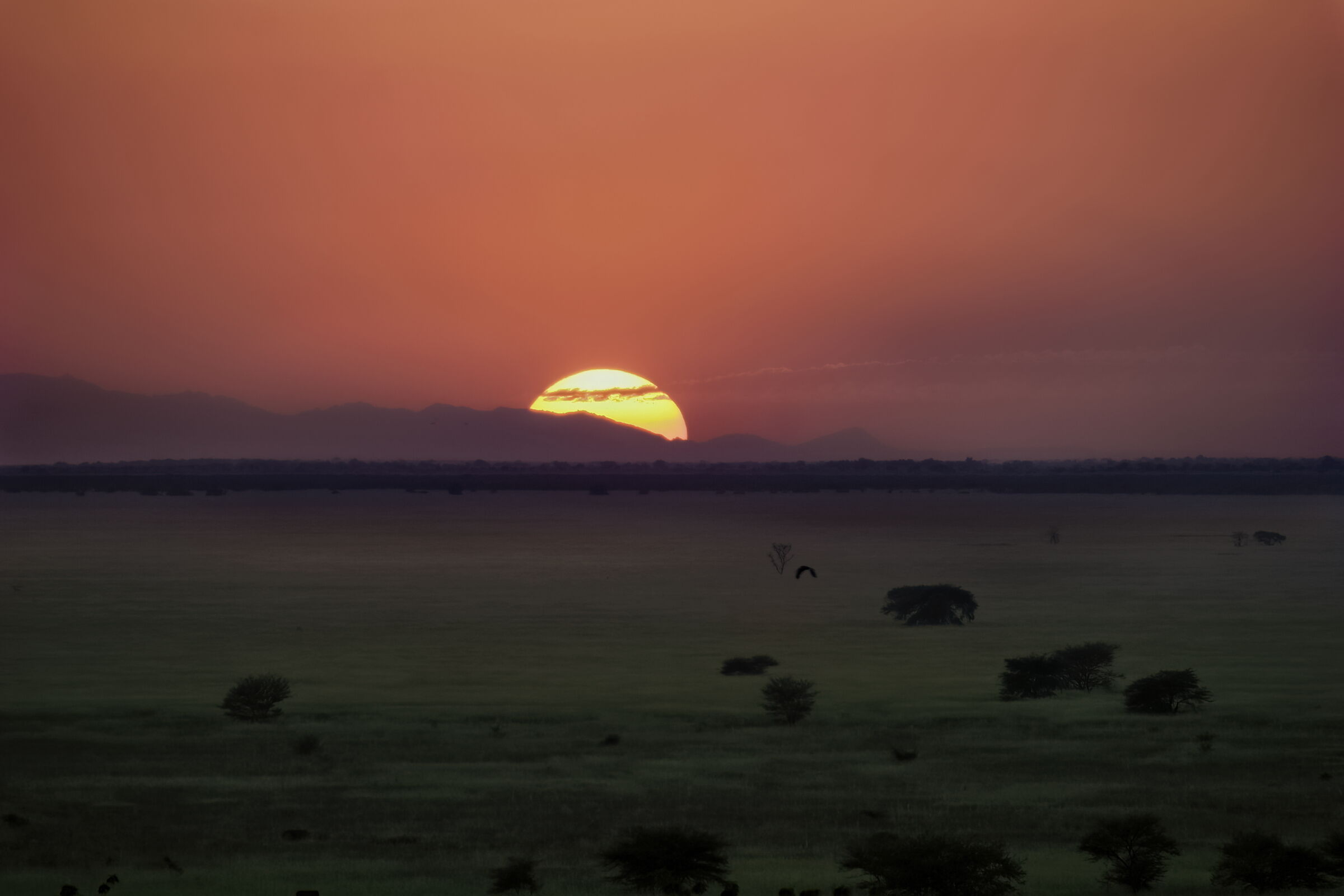 sunset in Wasa