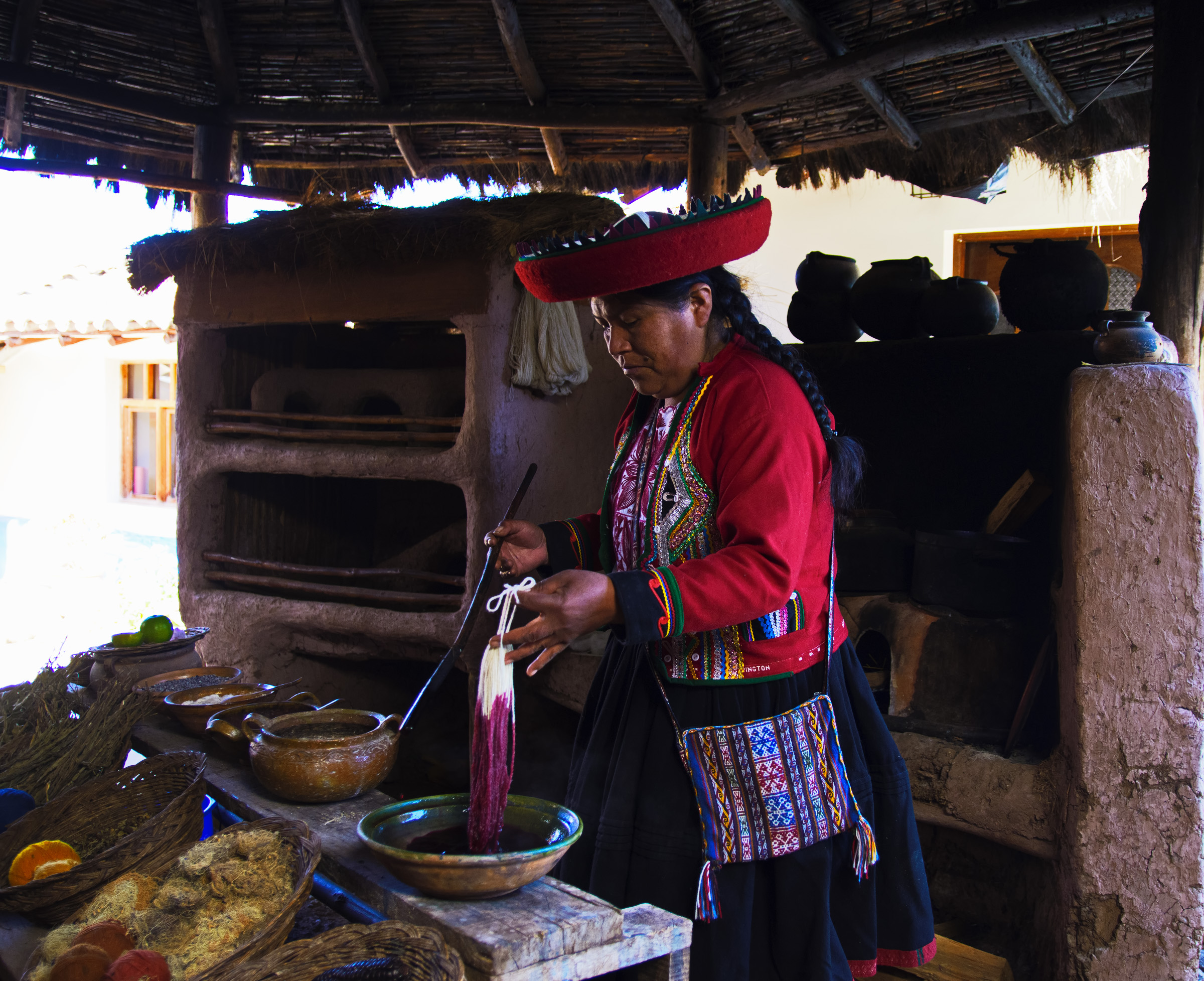 Peru (the natural colors of wool)