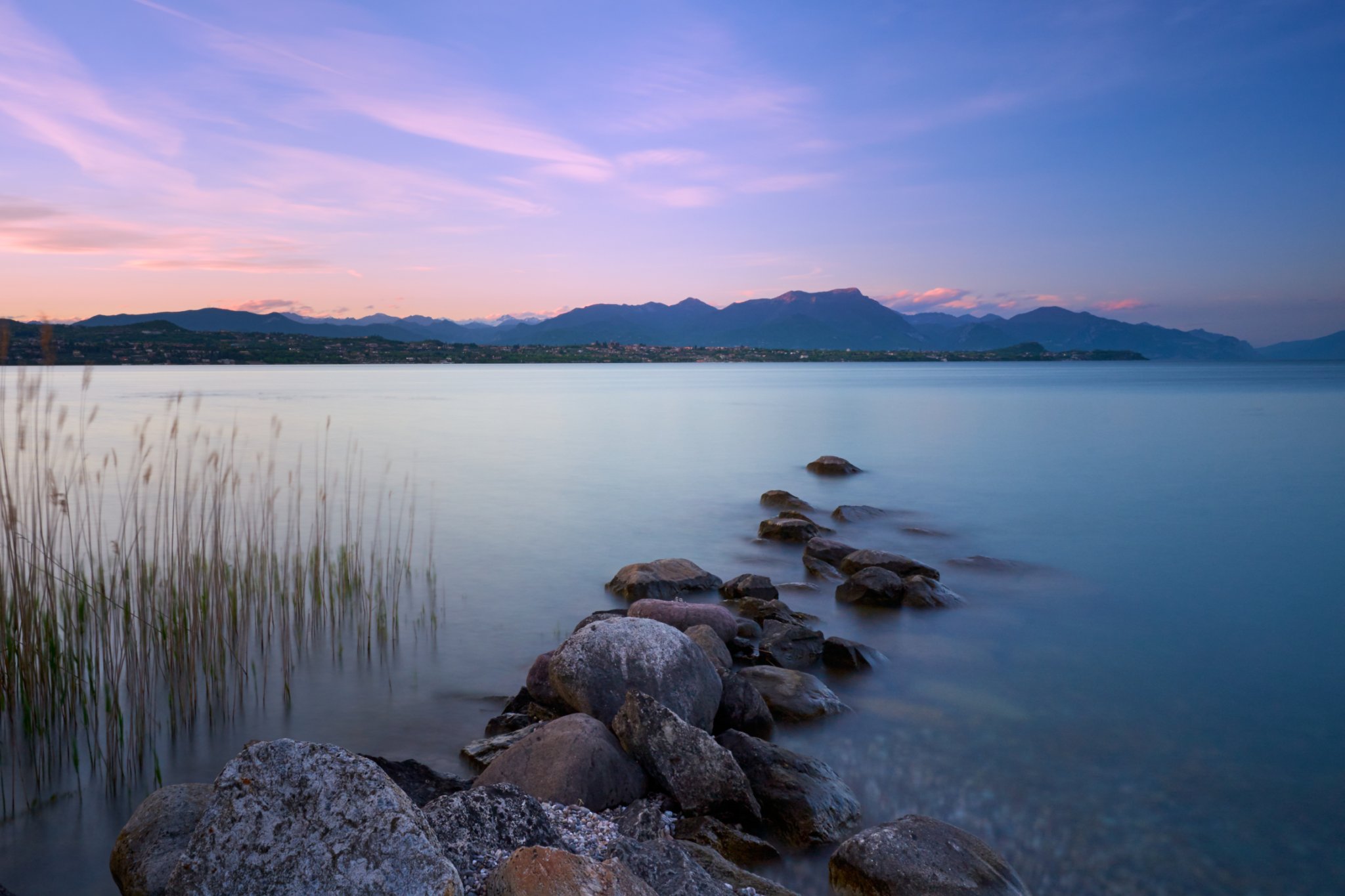 Twilight at Desenzano del Garda