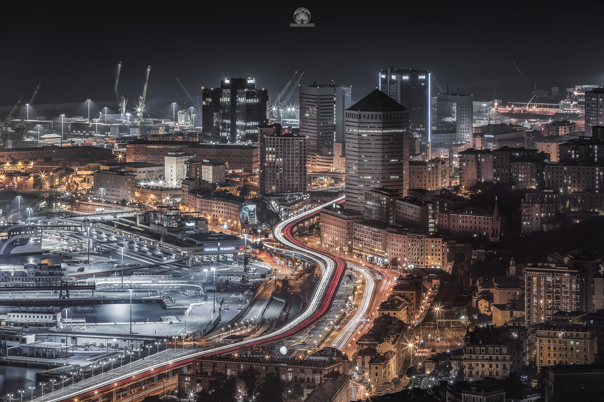 Genoa by Night