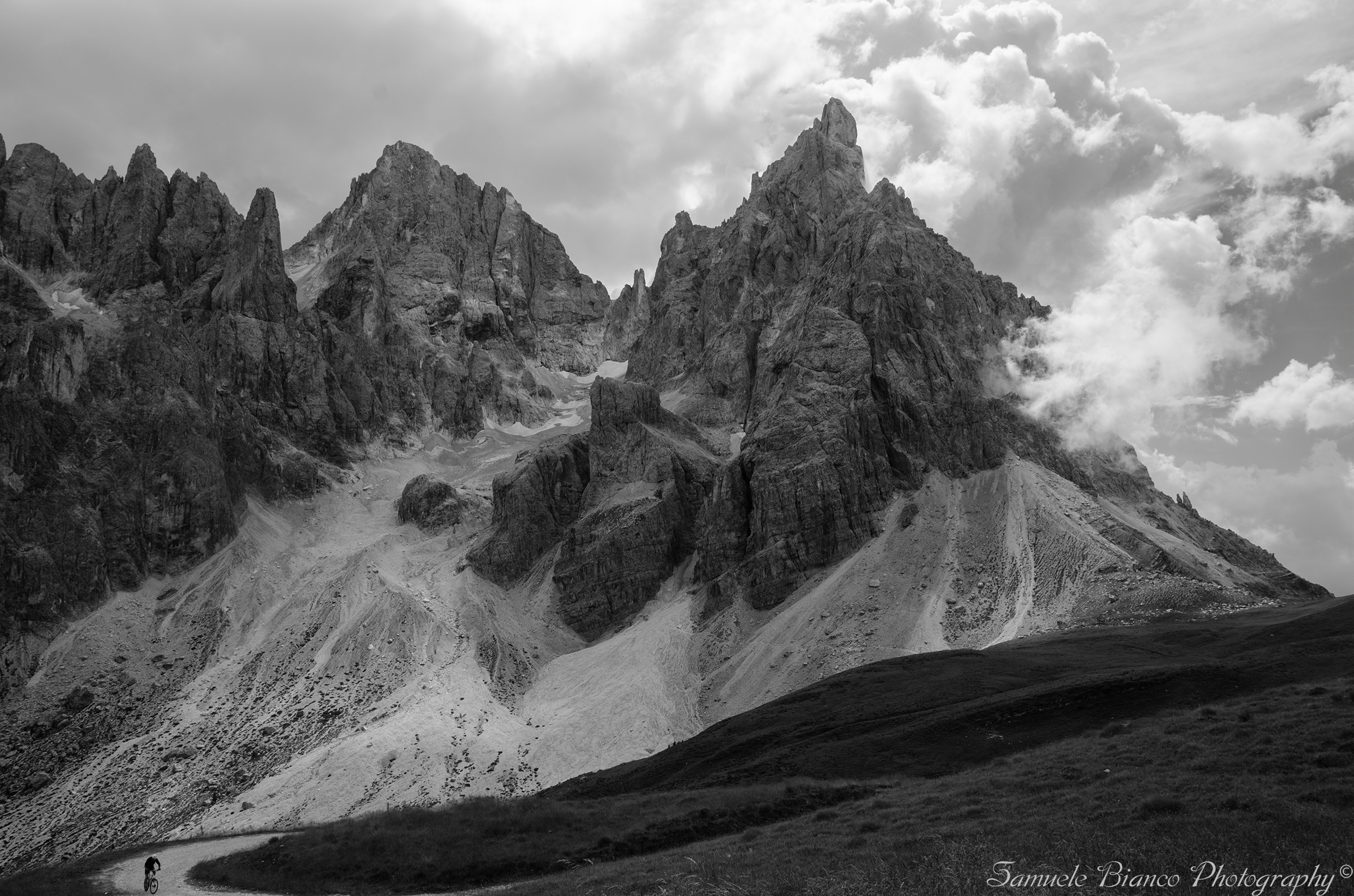 Monochromatic Mountains - Pale di San Martino