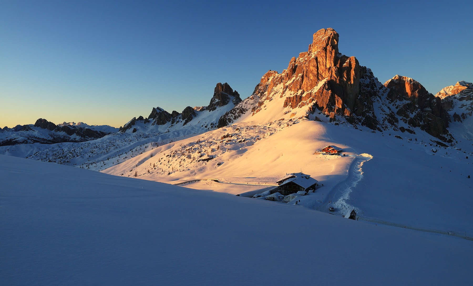 Cartolina dal Passo Giau