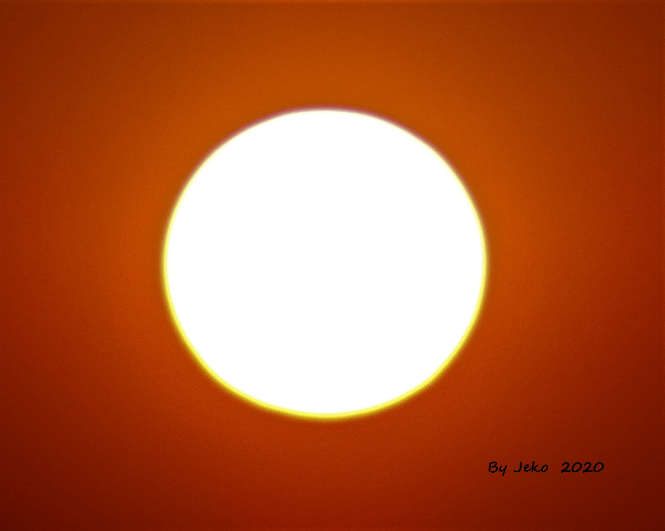 fiery sunball 24-04-2020