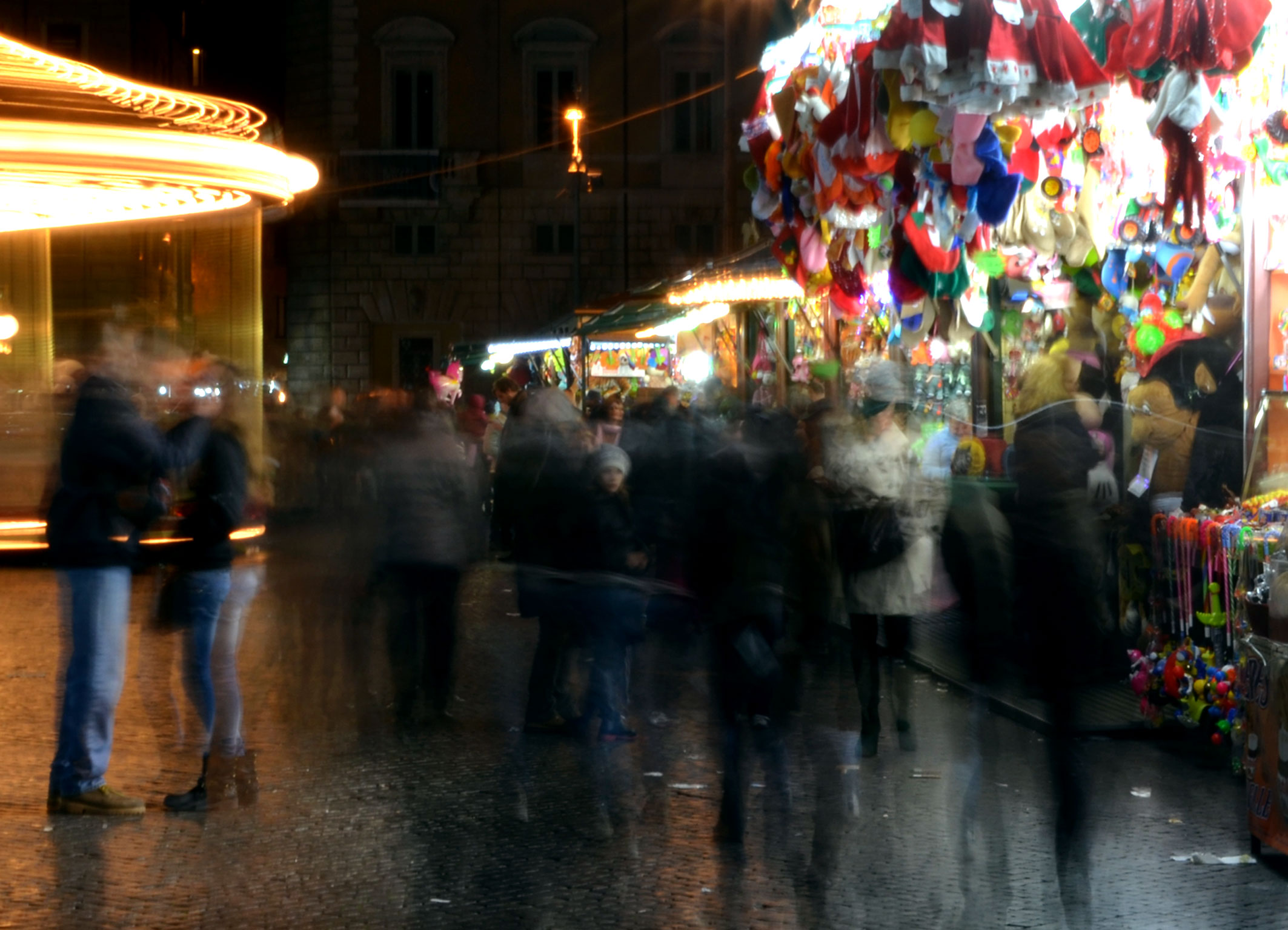 giostra piazza Navona Roma