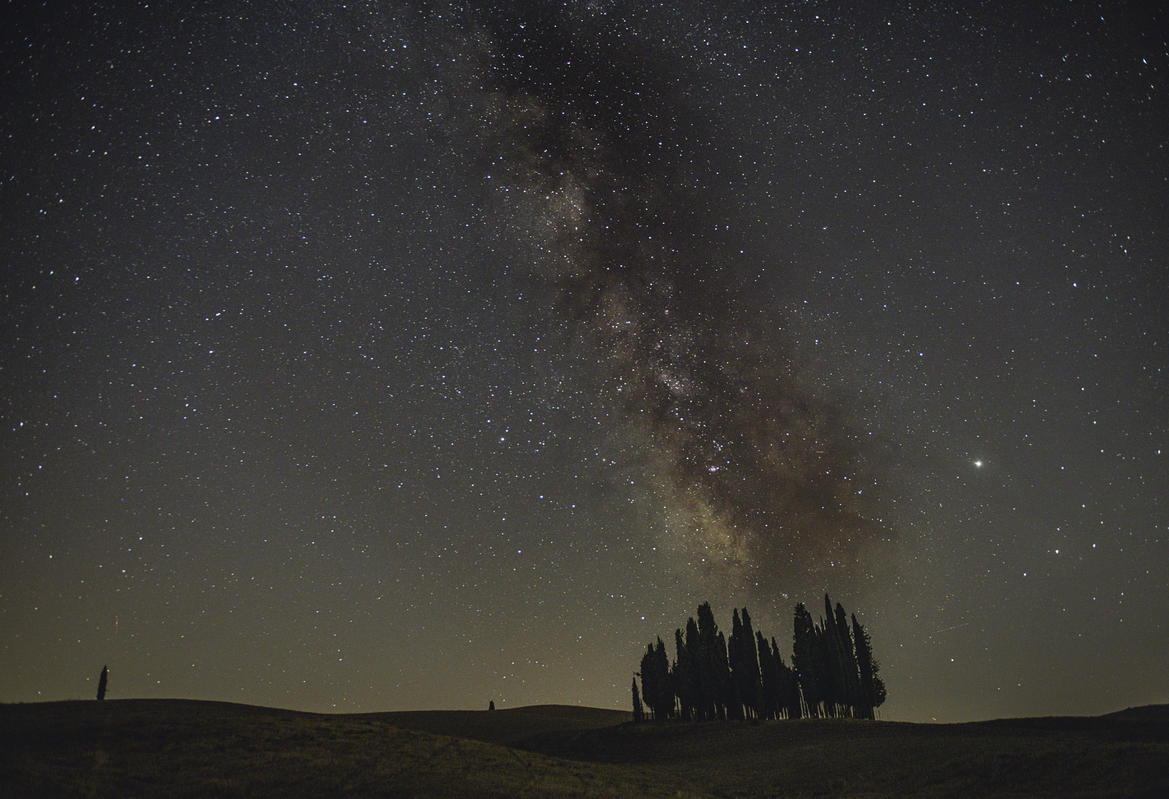 Milk way - Val d'Orcia