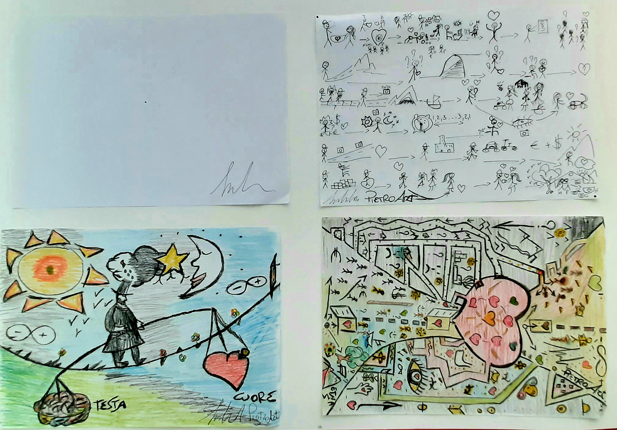 One day the pencil happened to me.