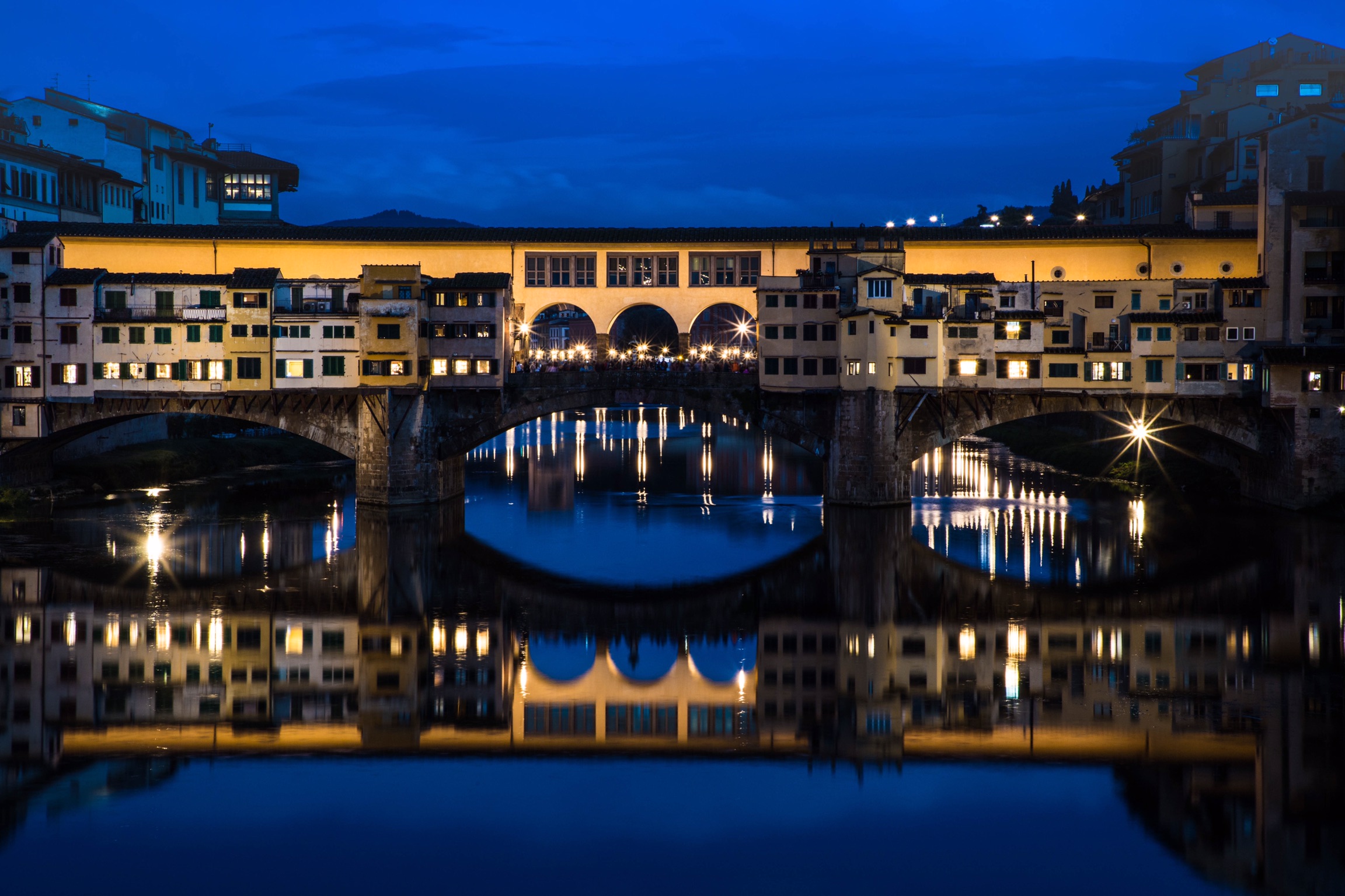 Old Bridge in Blue Hour