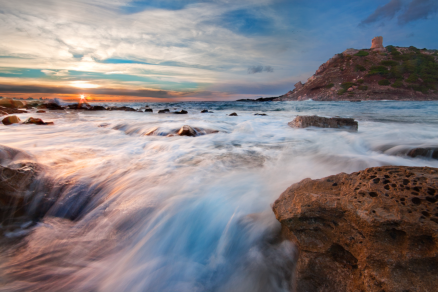 Sunset at the Marina