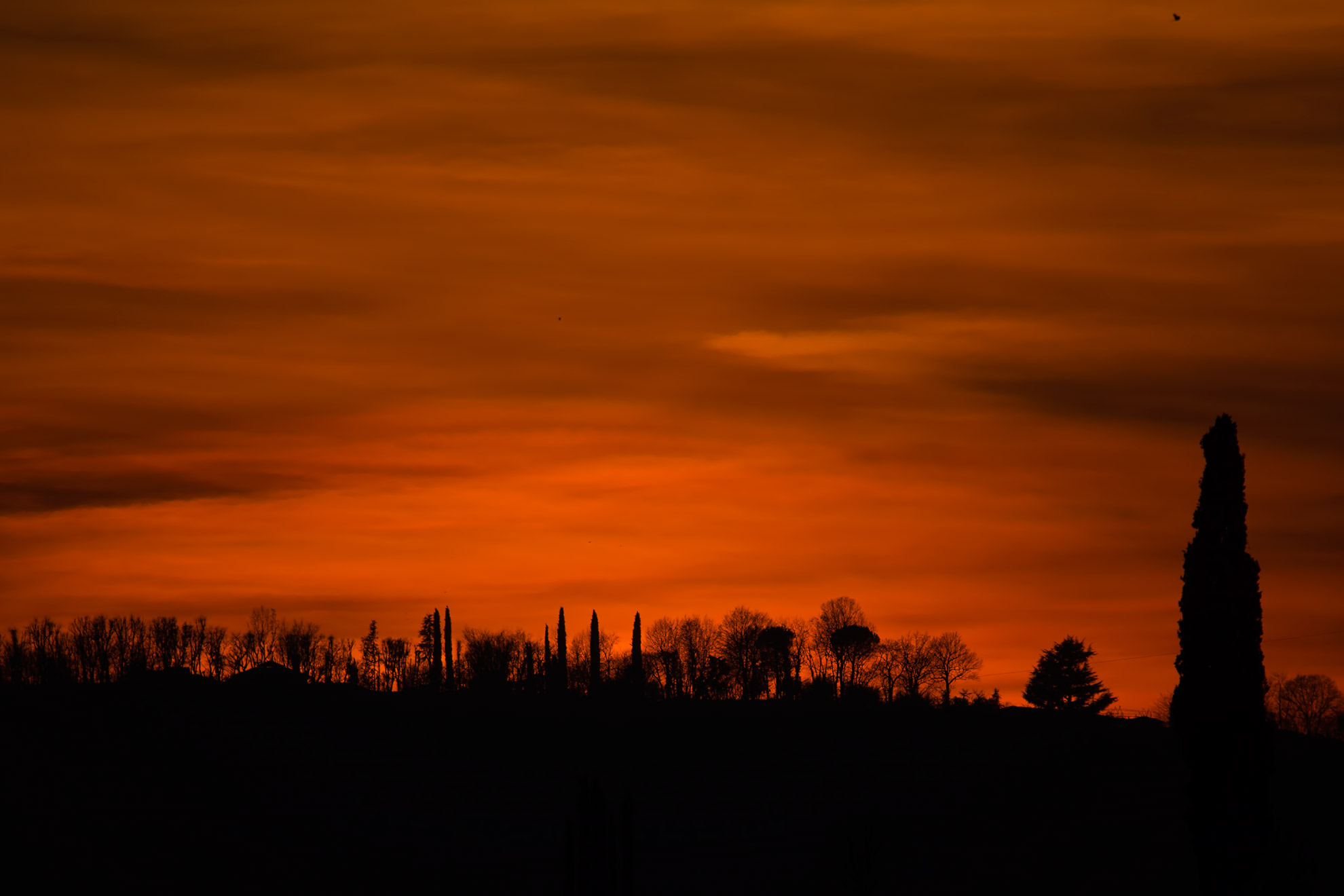 Un giorno al tramonto