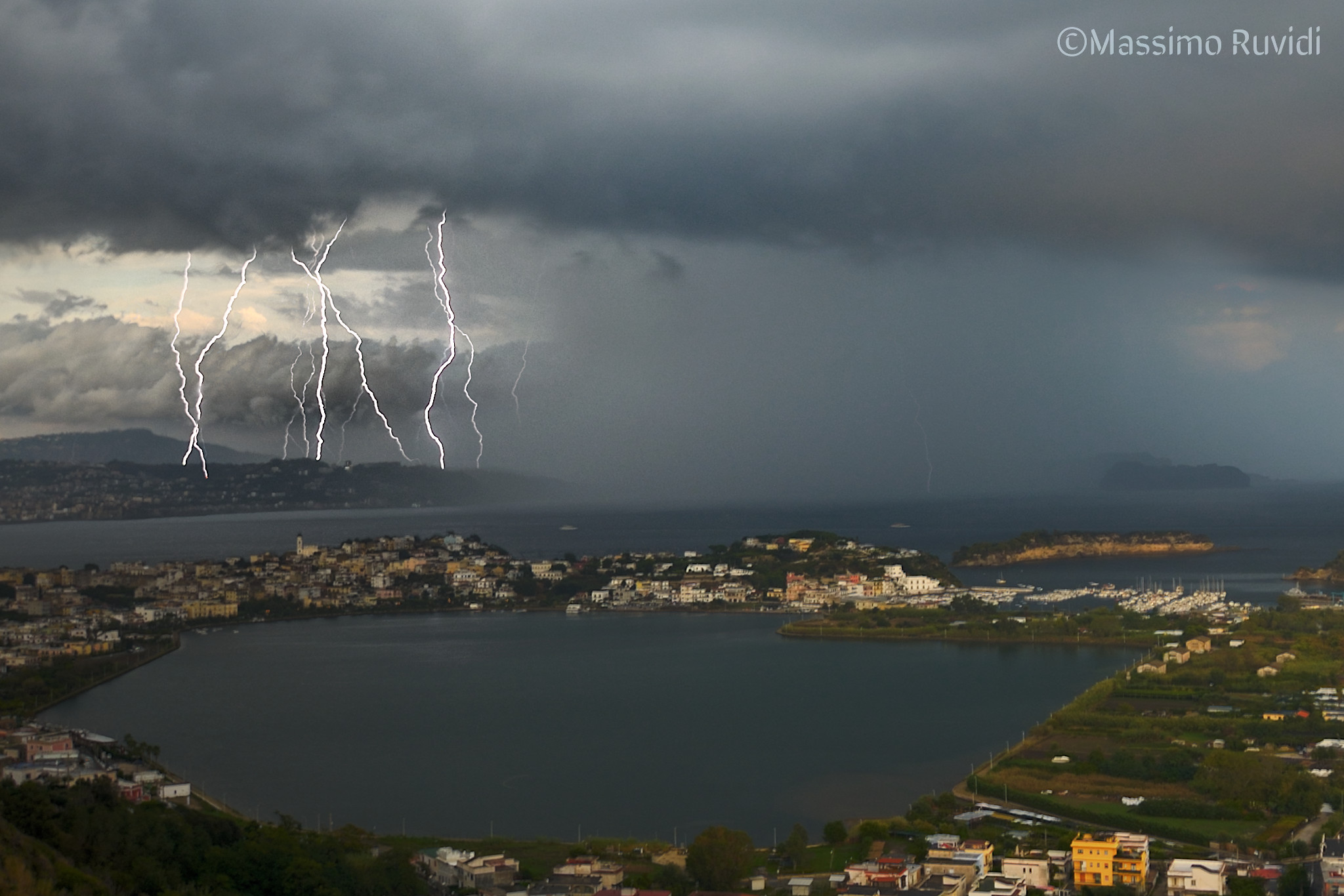 temporale Golfo di Pozzuoli ottobre 2019