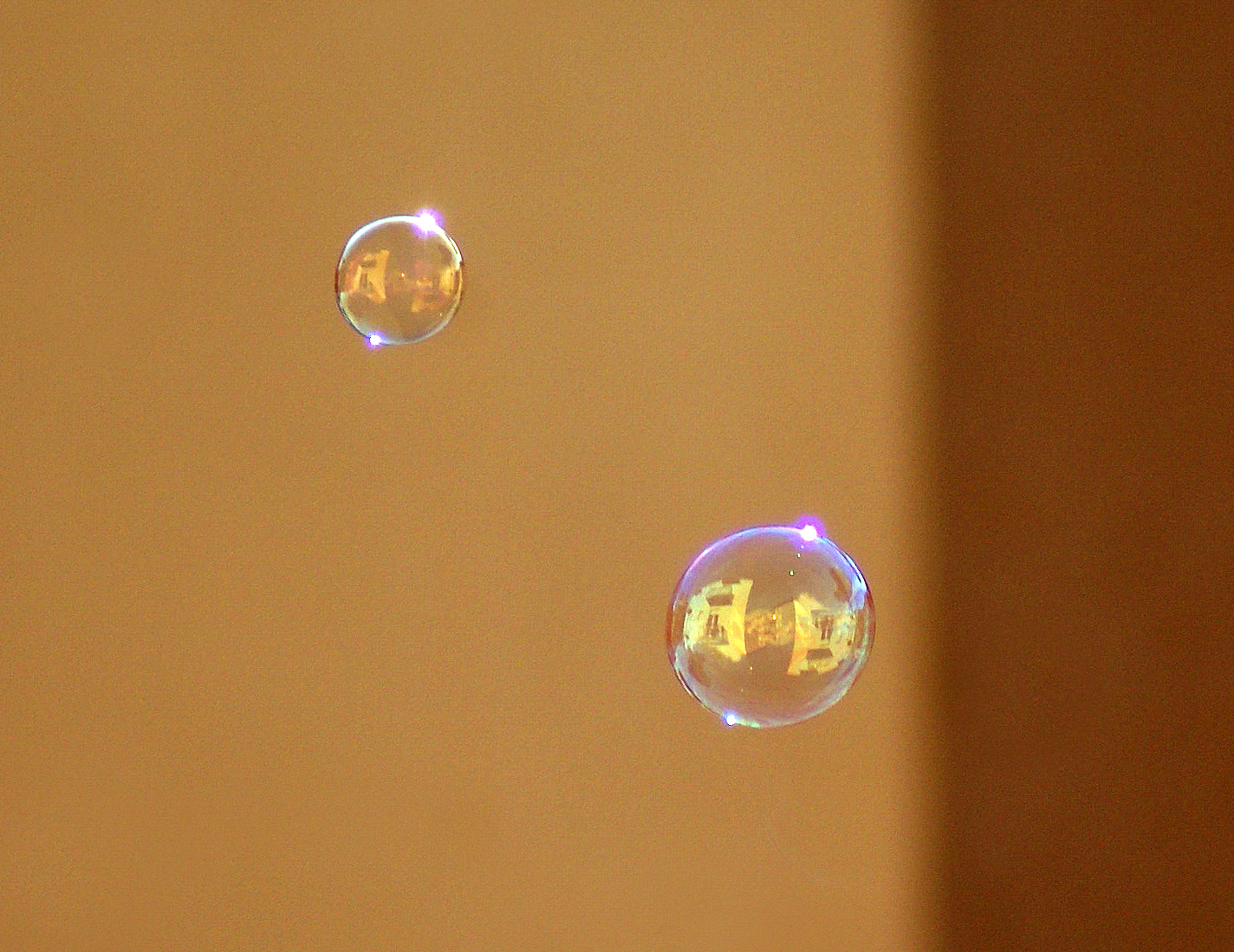 thousand blue bubbles